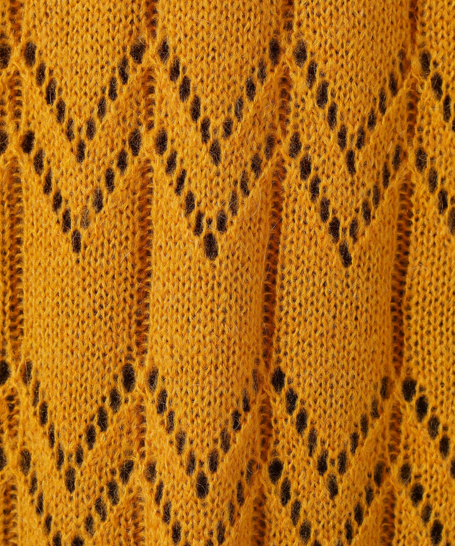  「透かし編みニットキャミワンピース」|スカート|