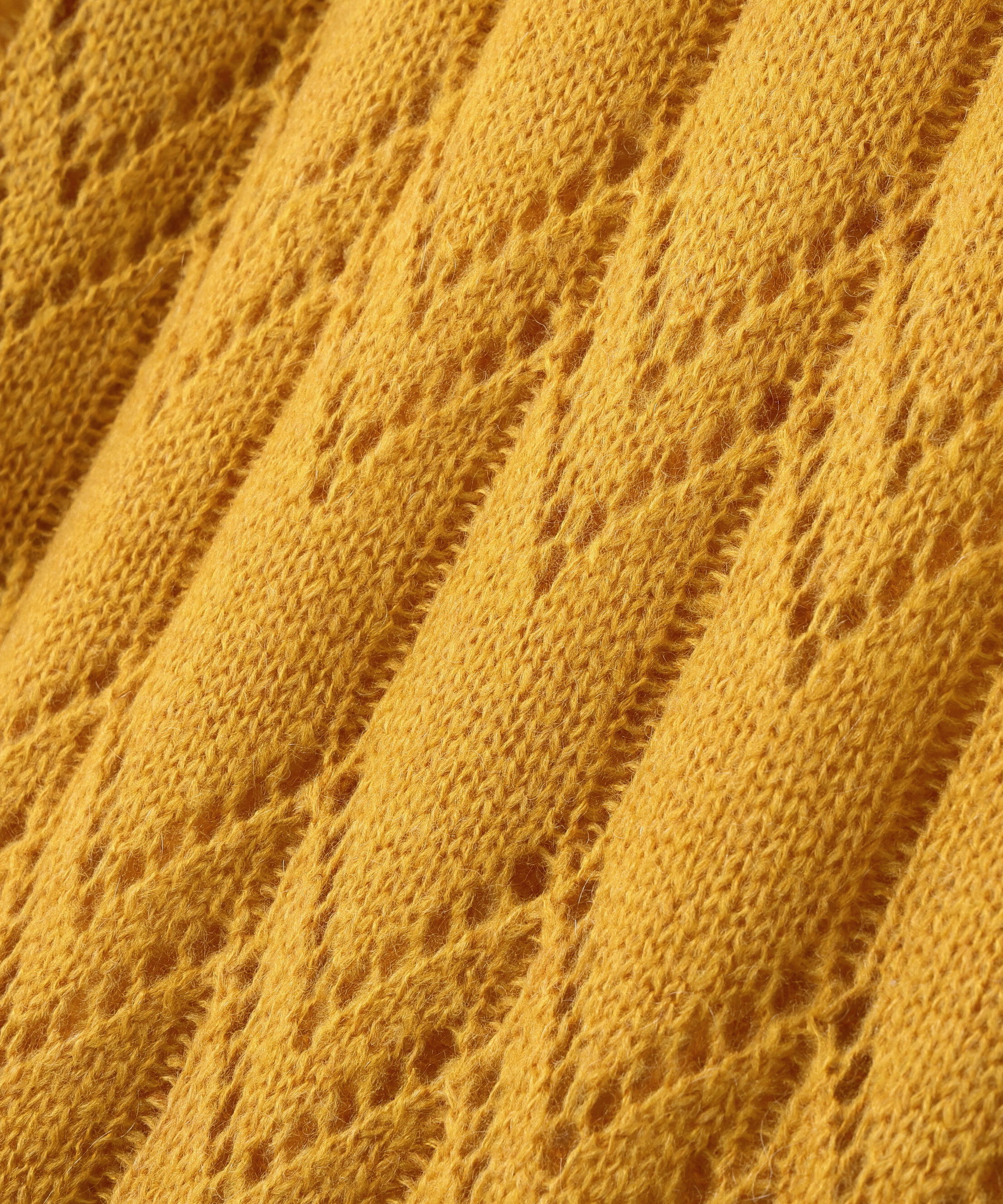  「透かし編みニットキャミワンピース」|スカート|