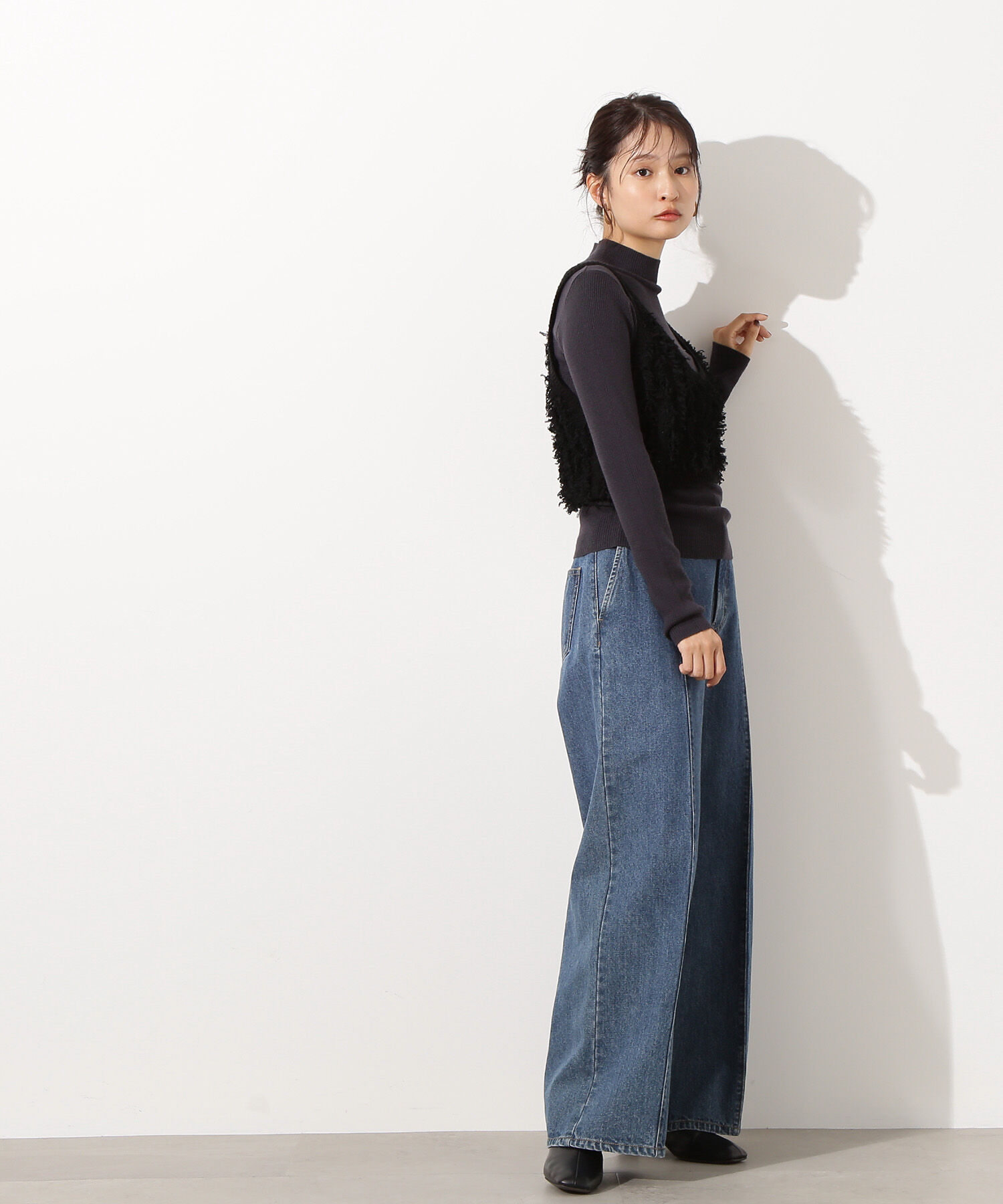  「フリンジニットベストセット」|ニット・セーター|