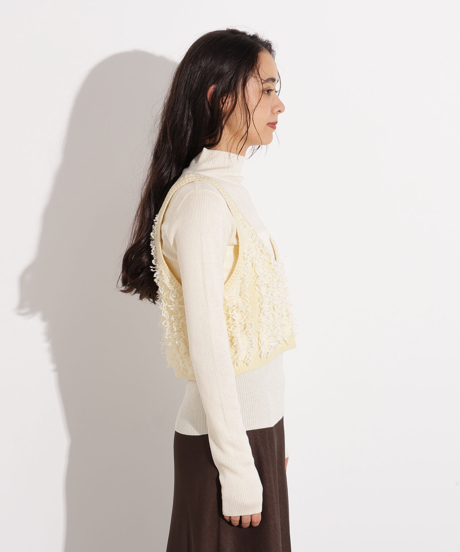  「フリンジニットベストセット」|ニット・セーター|