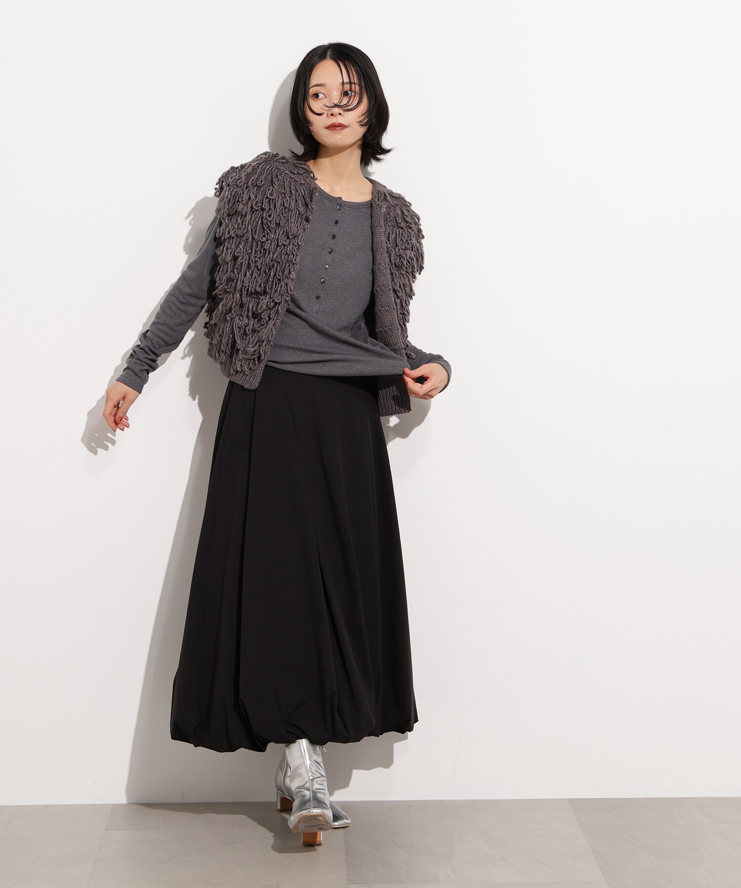  「バルーンタックスカート」|スカート|