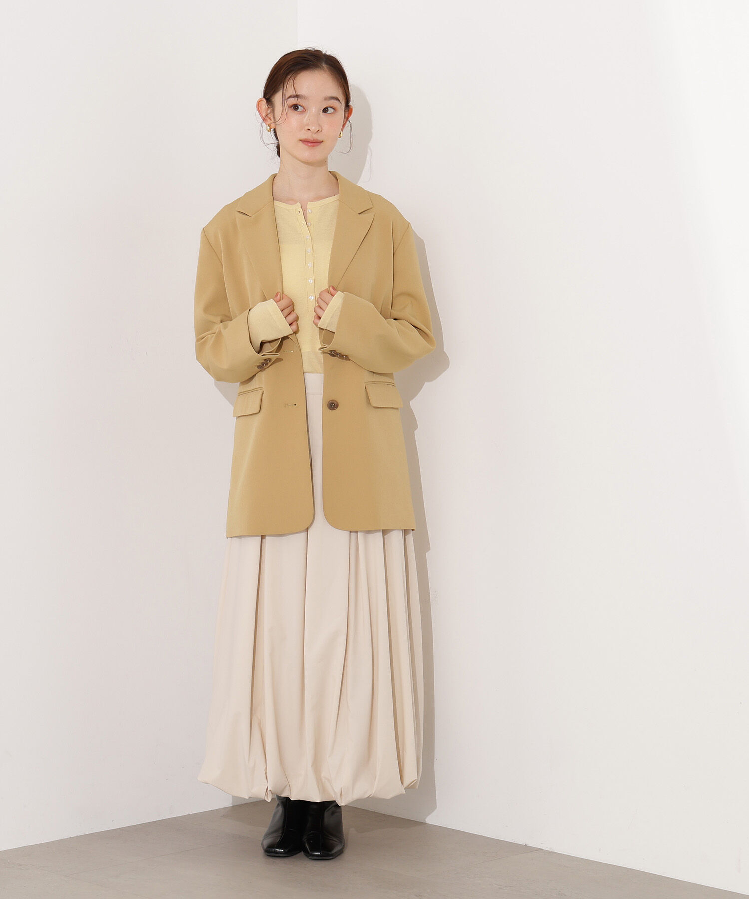  「バルーンタックスカート」|スカート|