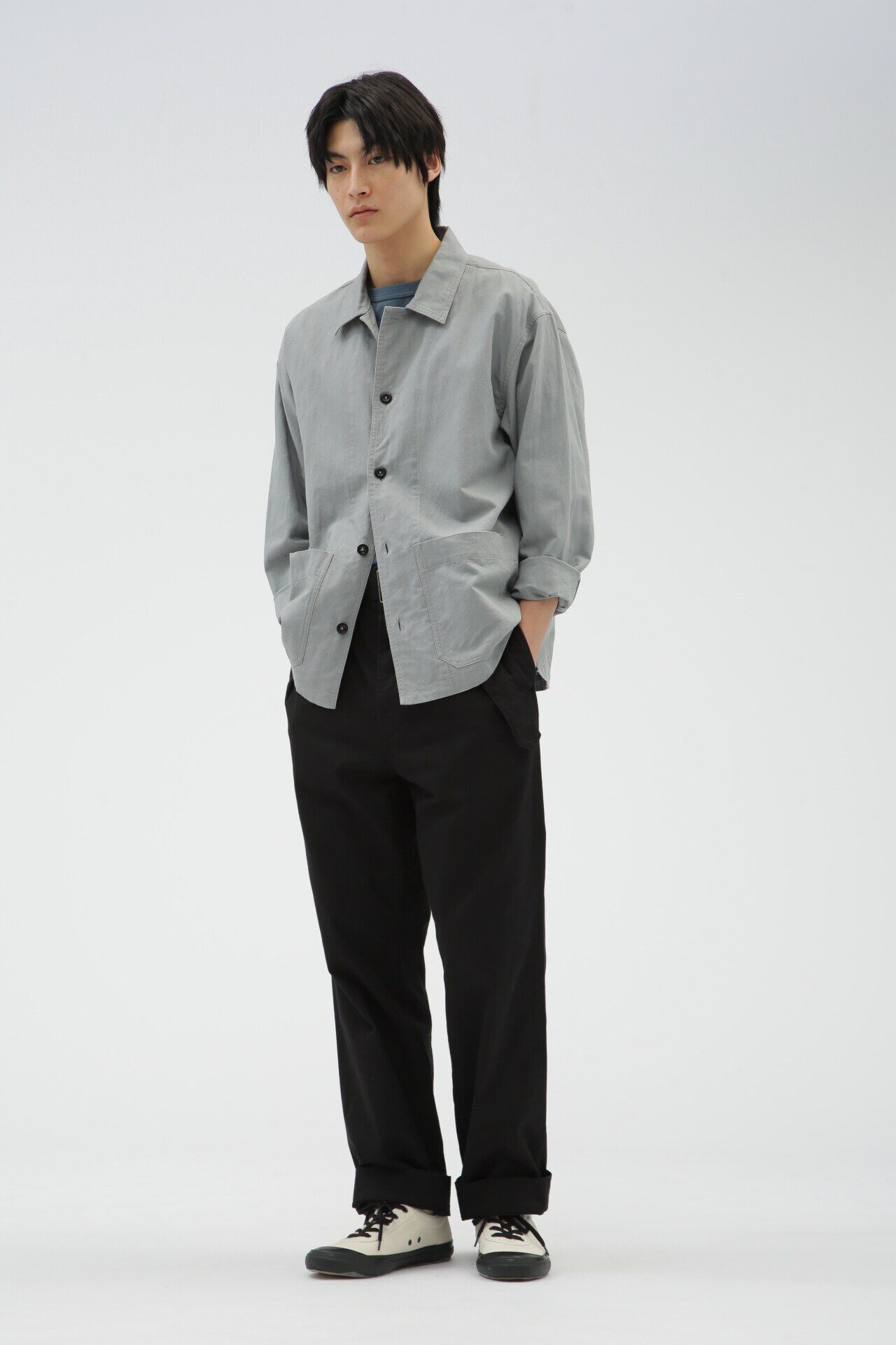 MHL.「COTTON HEMP OXFORD」|シャツ・ブラウス|