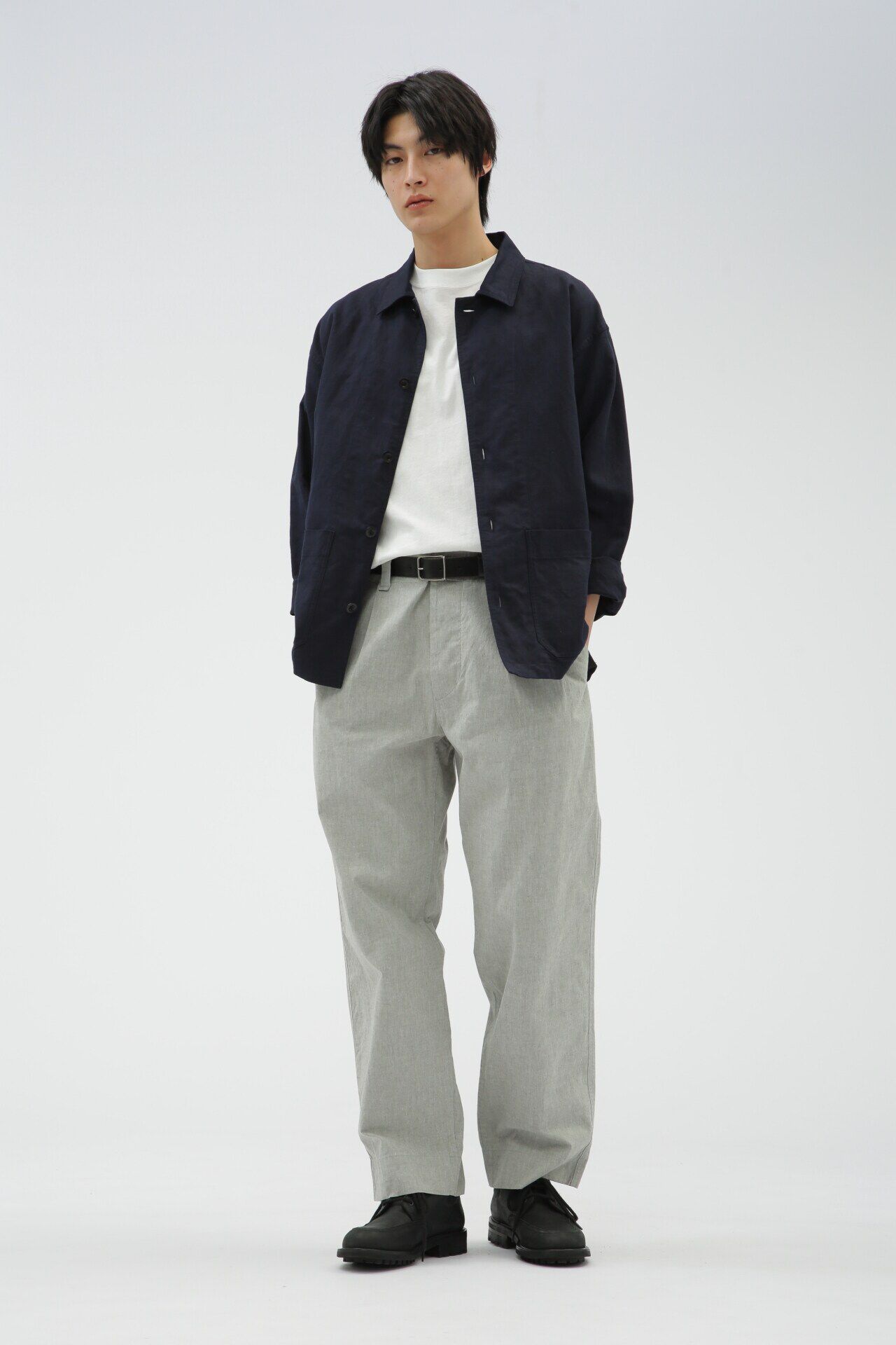 MHL.「COTTON HEMP OXFORD」|シャツ・ブラウス|