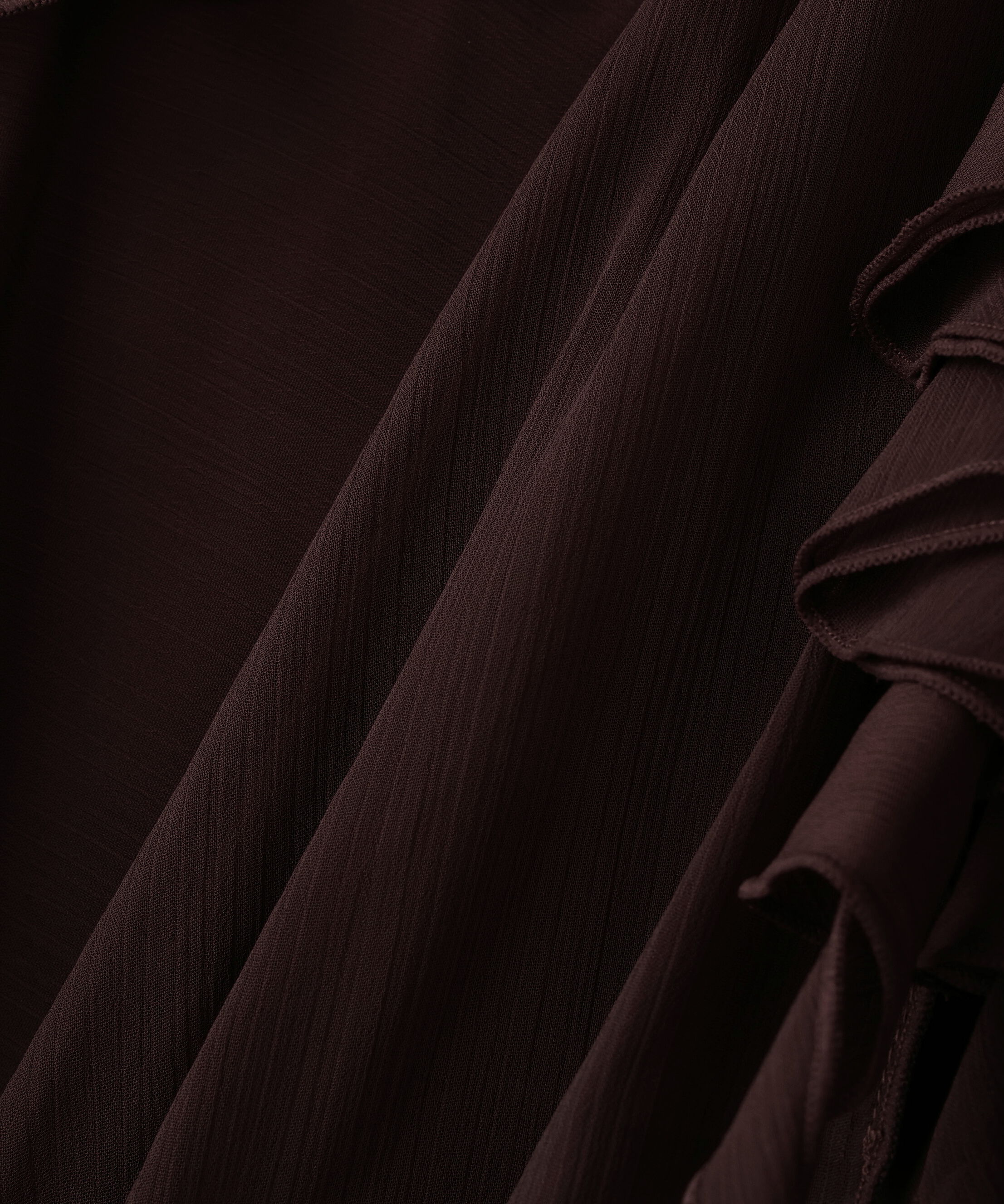  「ラッフルフリルチュニックブラウス」|シャツ・ブラウス|