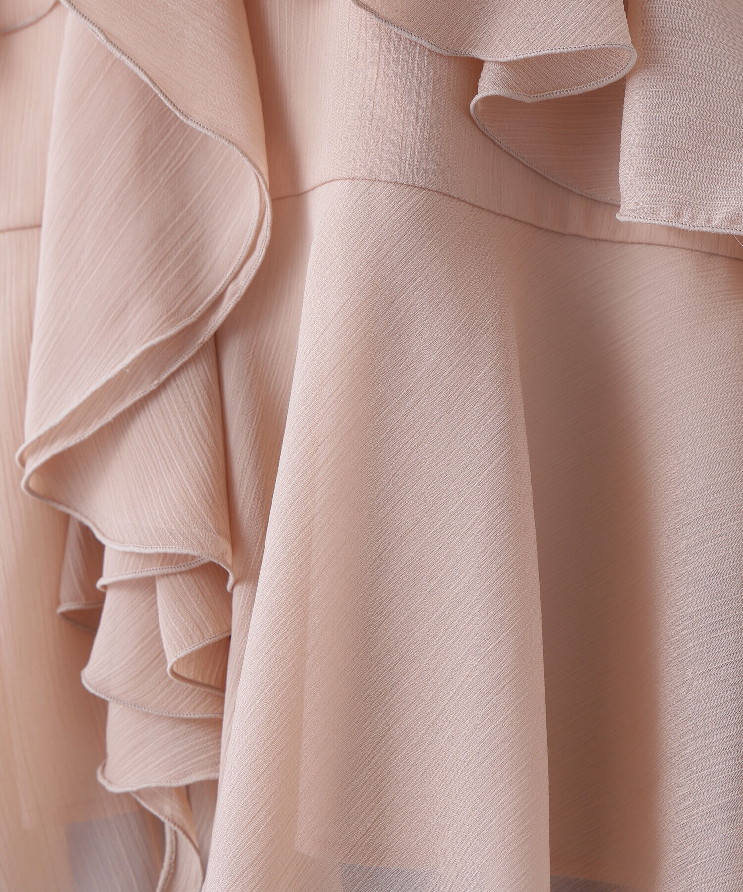  「ラッフルフリルチュニックブラウス」|シャツ・ブラウス|