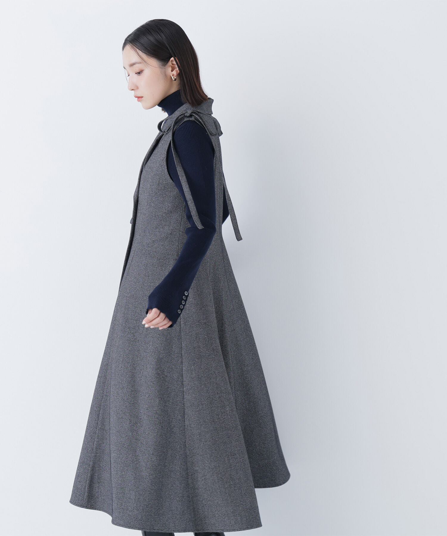  「2wayショルダーリボンジャンスカ」|ワンピース|