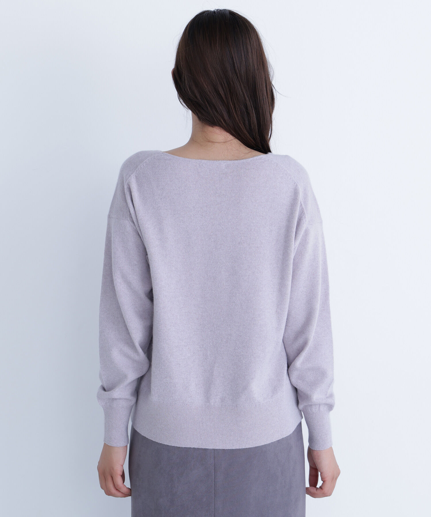  「FOX混ジェントリーシリーズ Vネックニット」|ニット・セーター|