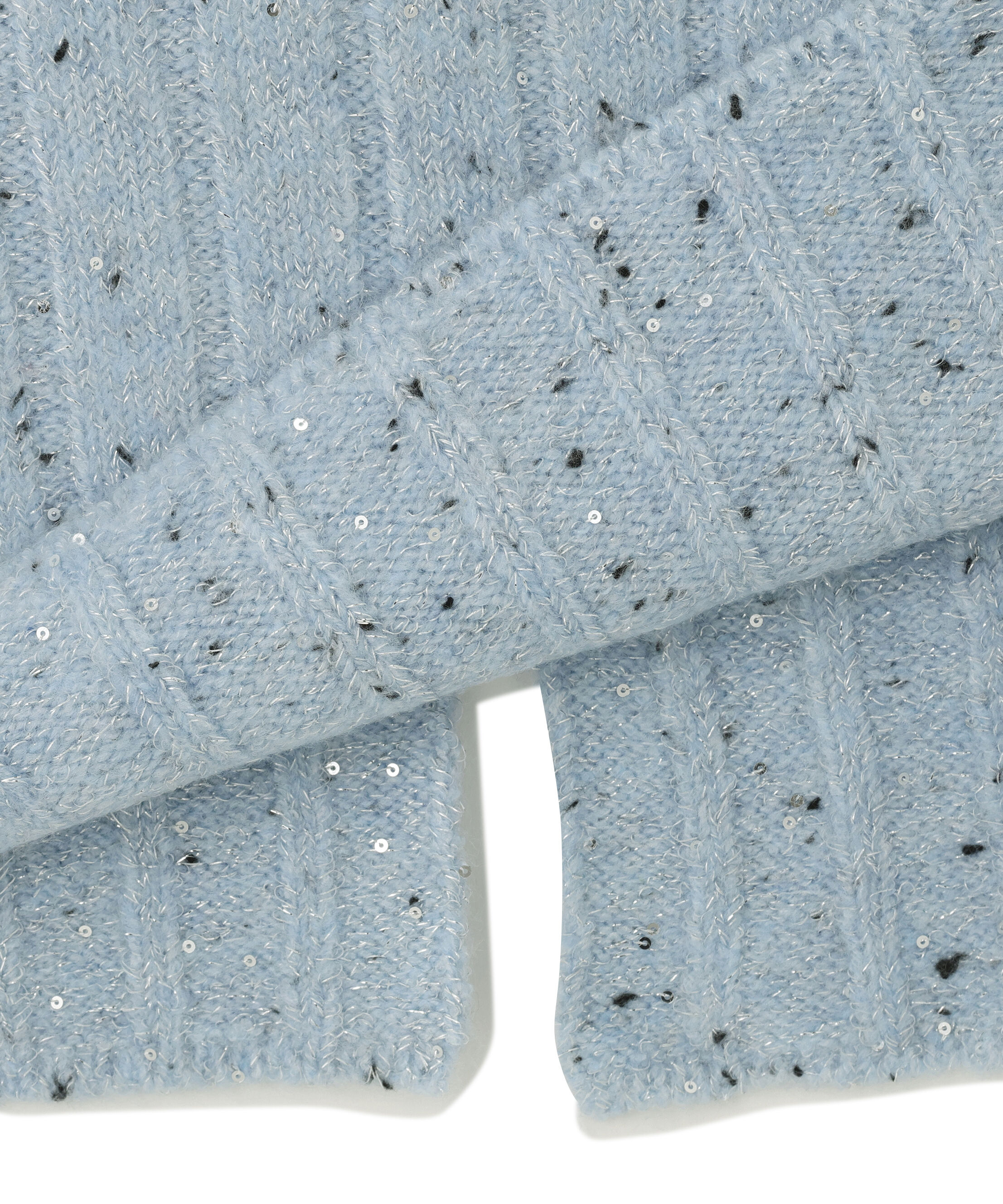  「スパンコールラメニットセットアップ」|ワンピース|