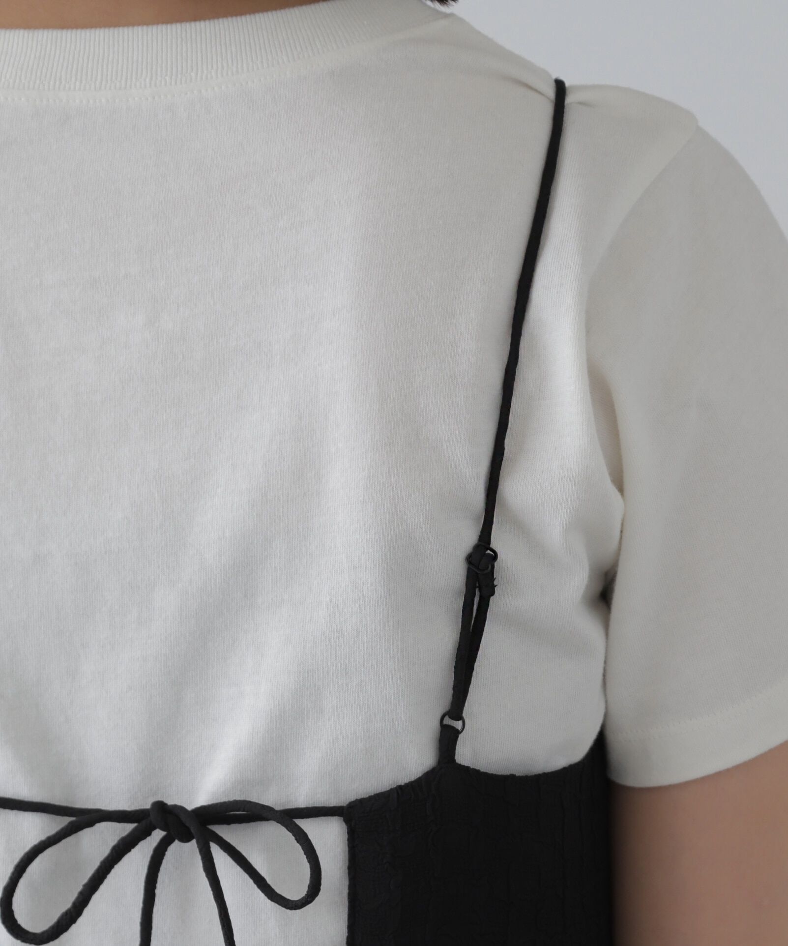  「ぽこぽこチェックマーメイドキャミワンピース」|ワンピース|