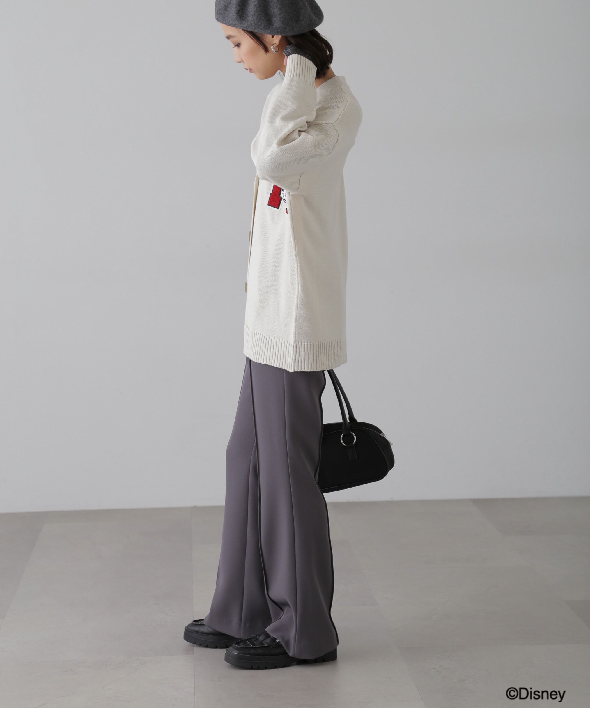  「[低身長サイズ/Sシリーズ]フレアセンタープレスパンツ」|その他|