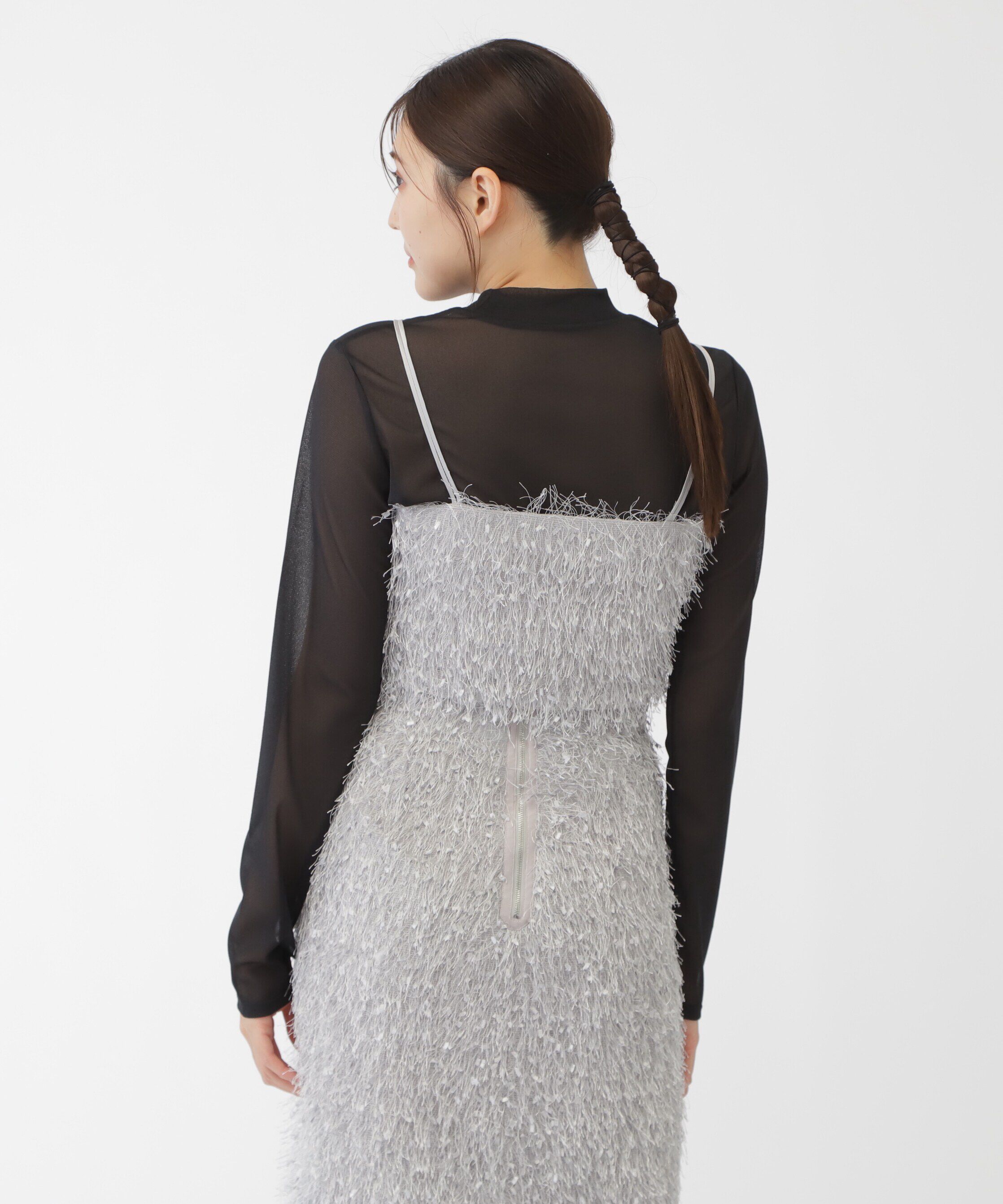  「ストレッチファンシーヤーンビスチェ」|シャツ・ブラウス|