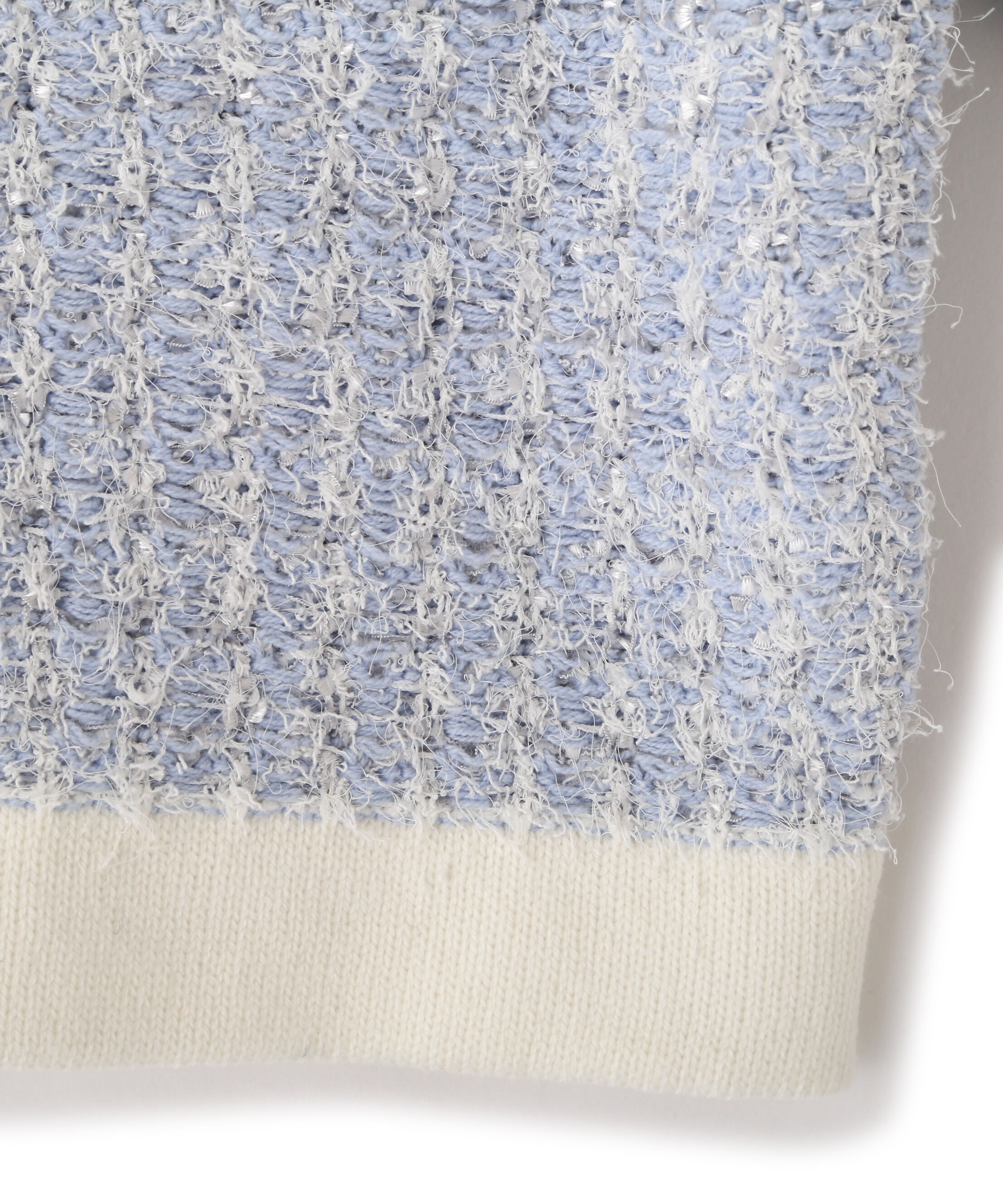  「ミックスツイードニットジャケット」|ニット・セーター|