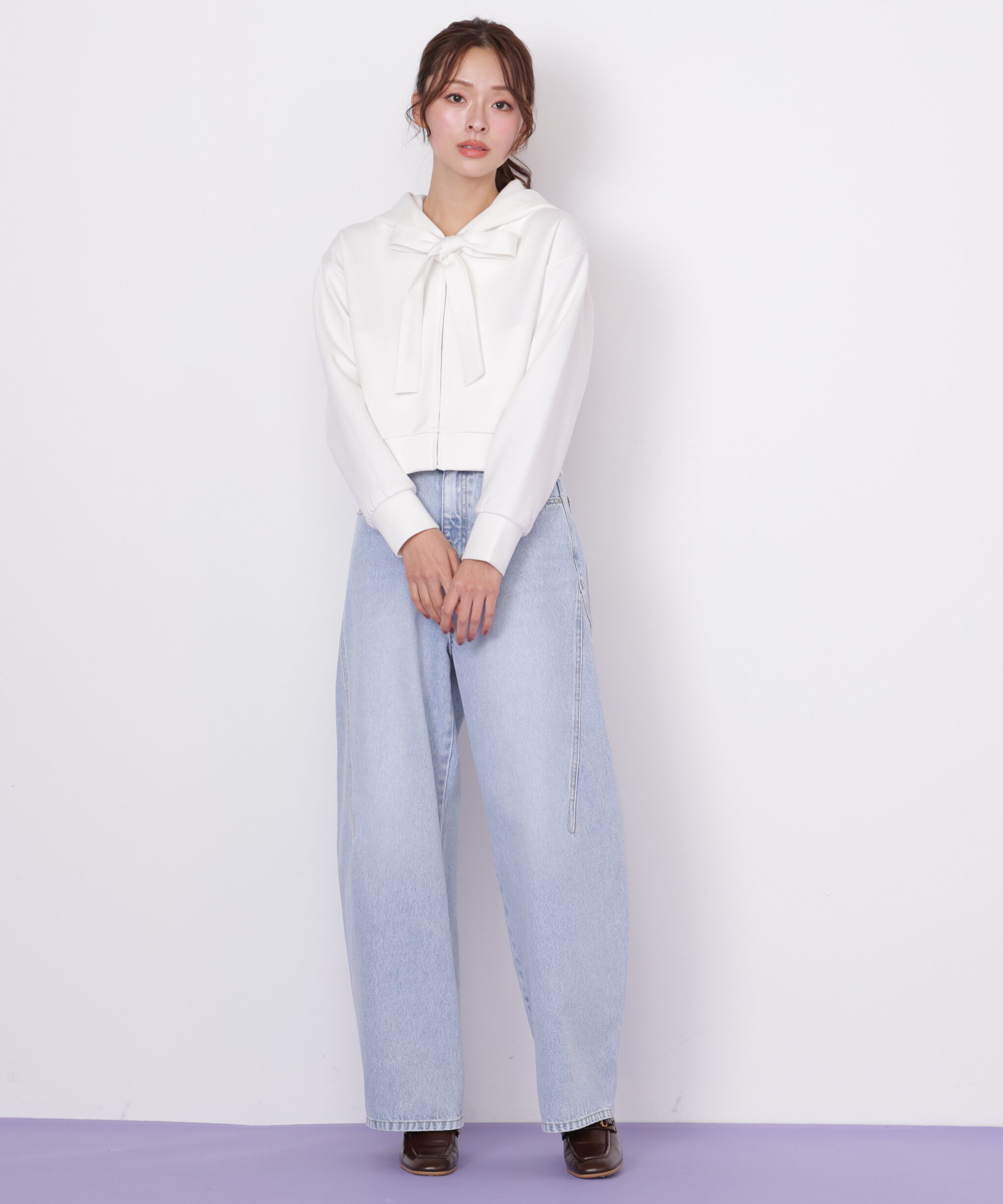  「ビッグリボンパーカー」|Tシャツ・カットソー|