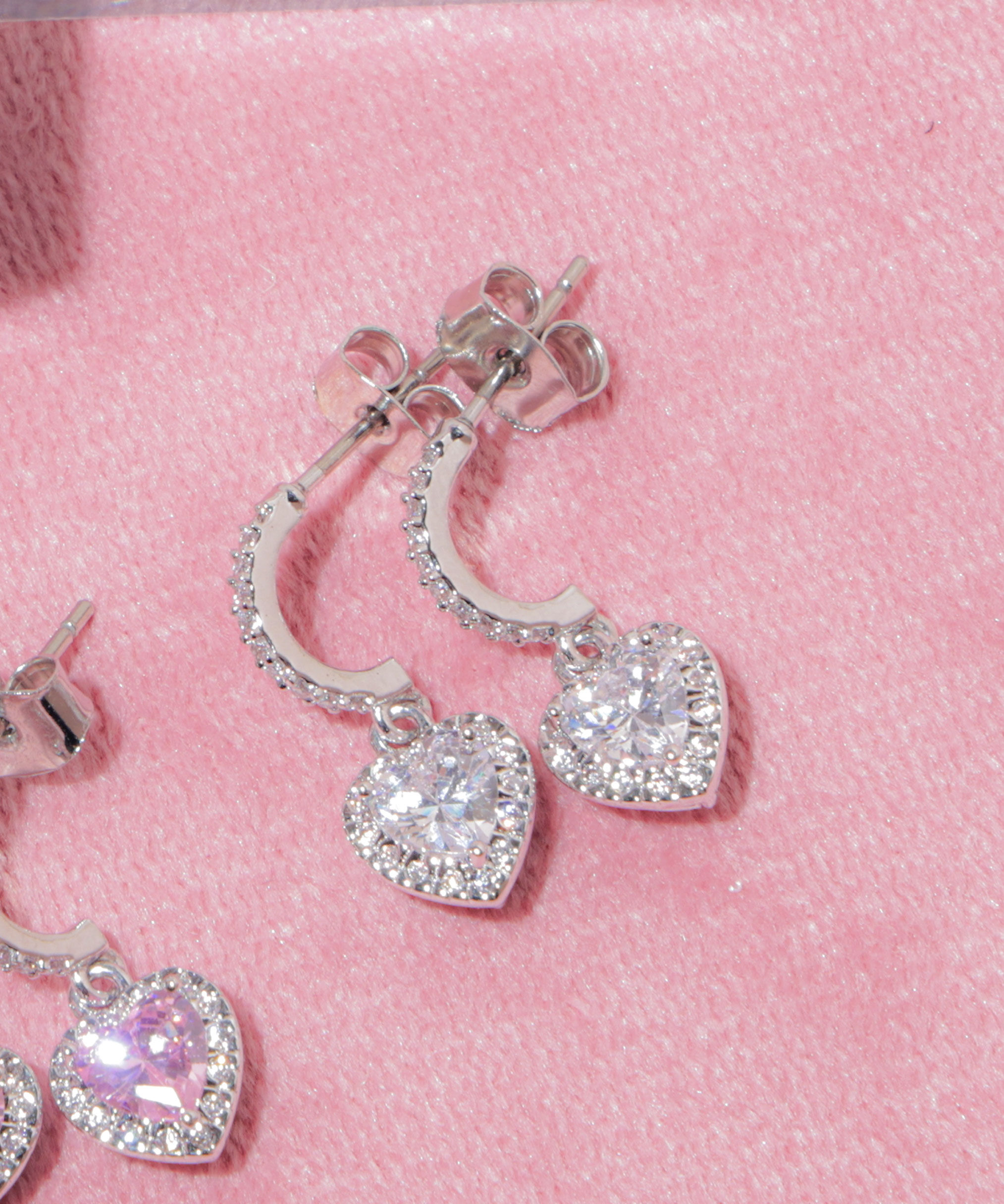  「Cubic プチハートピアス」|その他|