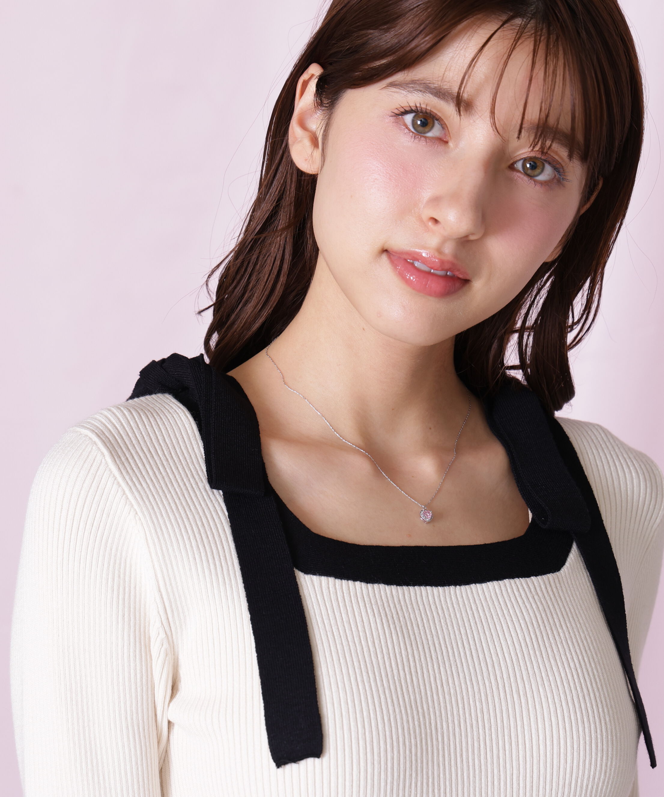  「Cubic プチハートネックレス」|その他|