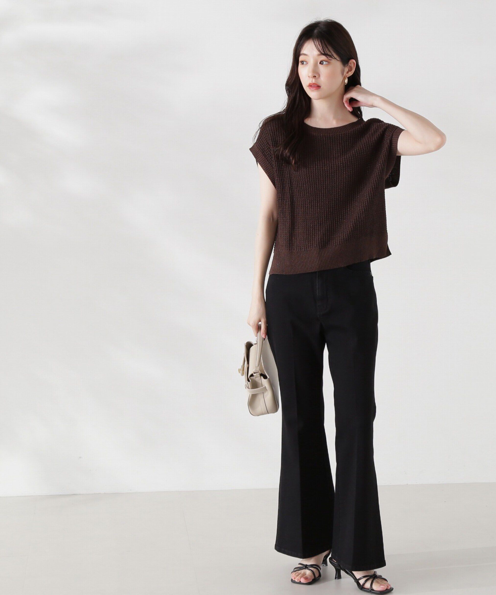 PROPORTION BODY DRESSING「ベルボトムデニムパンツ24AW」|その他|