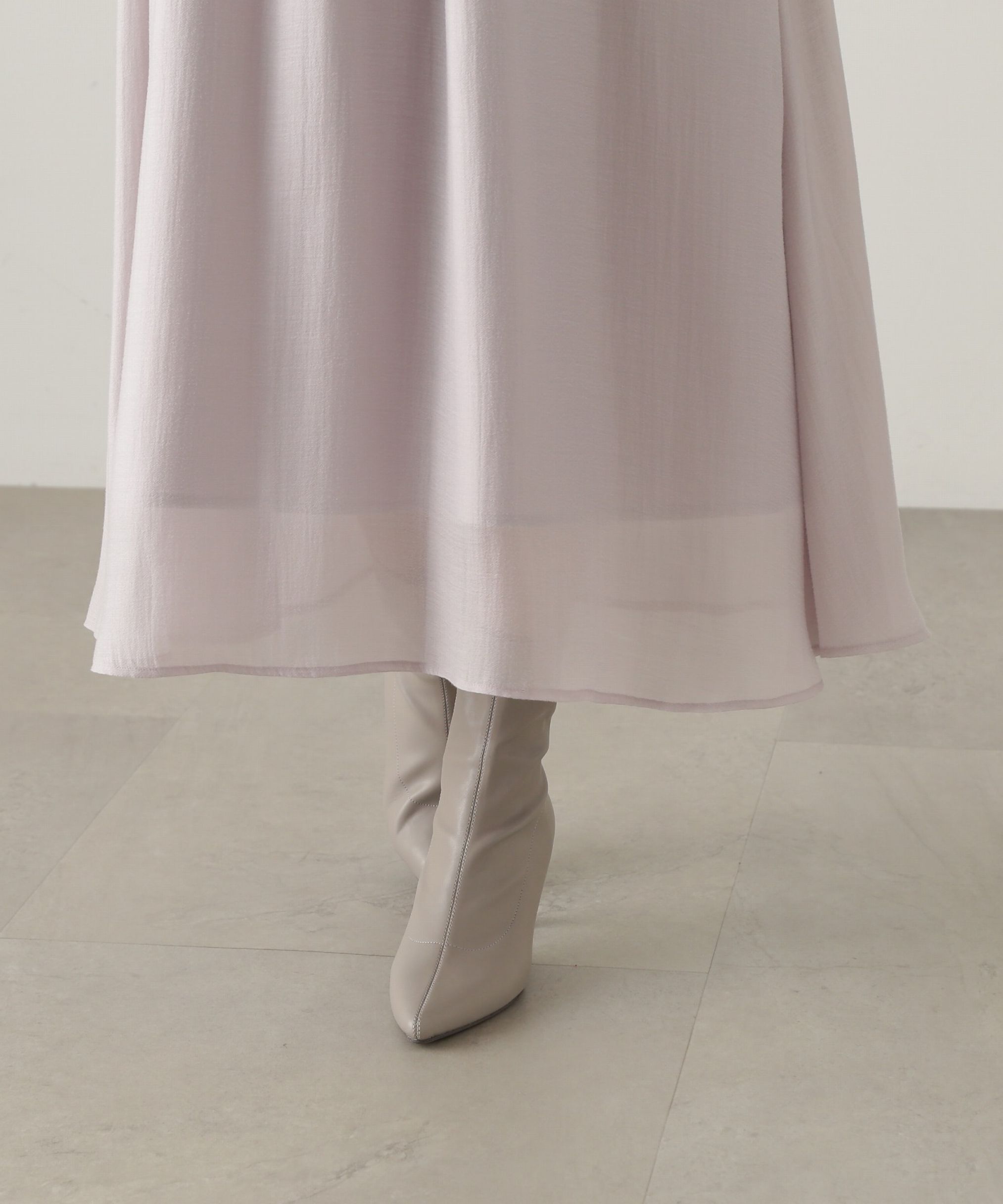 PROPORTION BODY DRESSING「スリーブエンブロイダリーワンピース　24AW」|ワンピース|