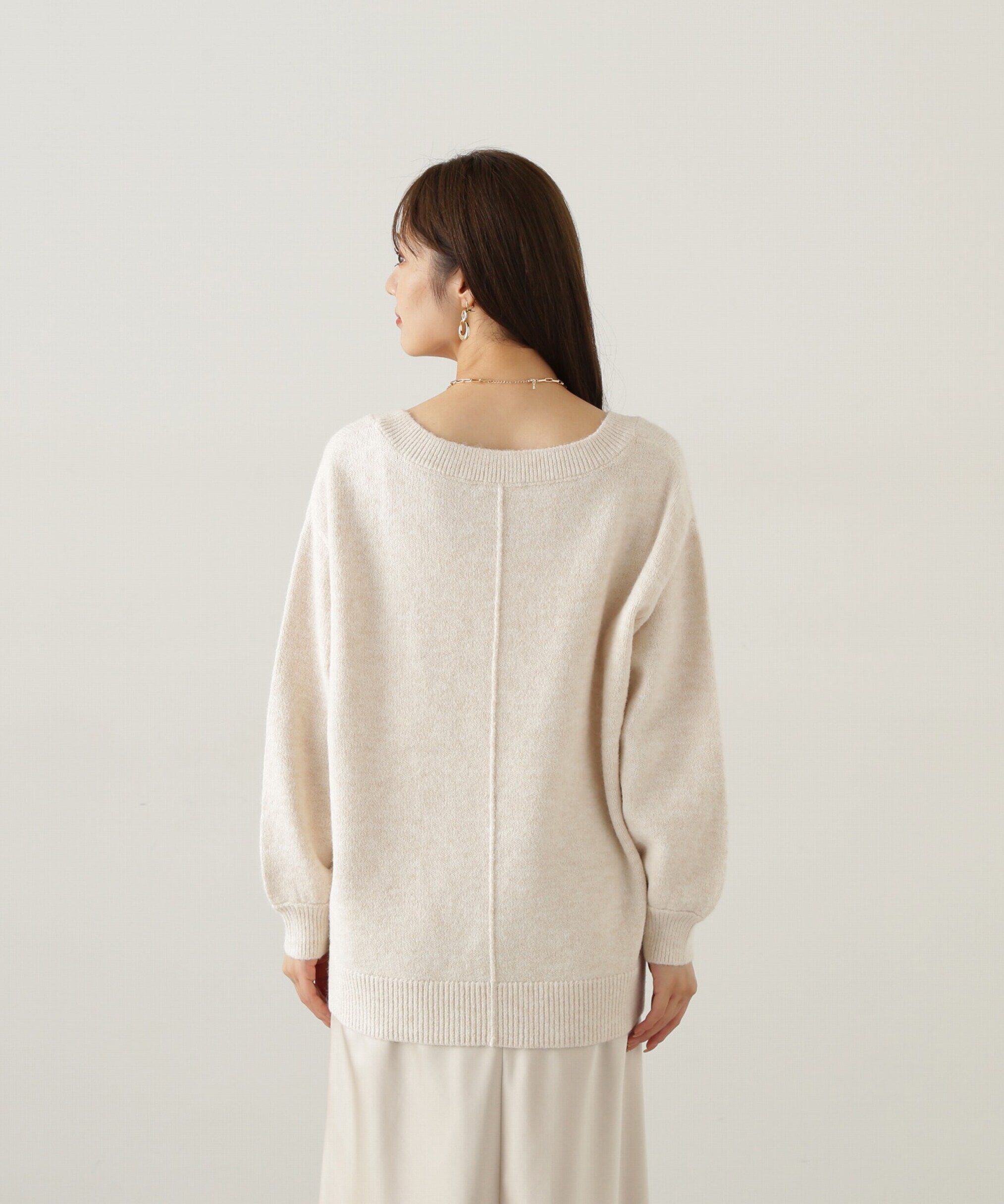 PROPORTION BODY DRESSING「深Vニット　24AW」|ニット・セーター|