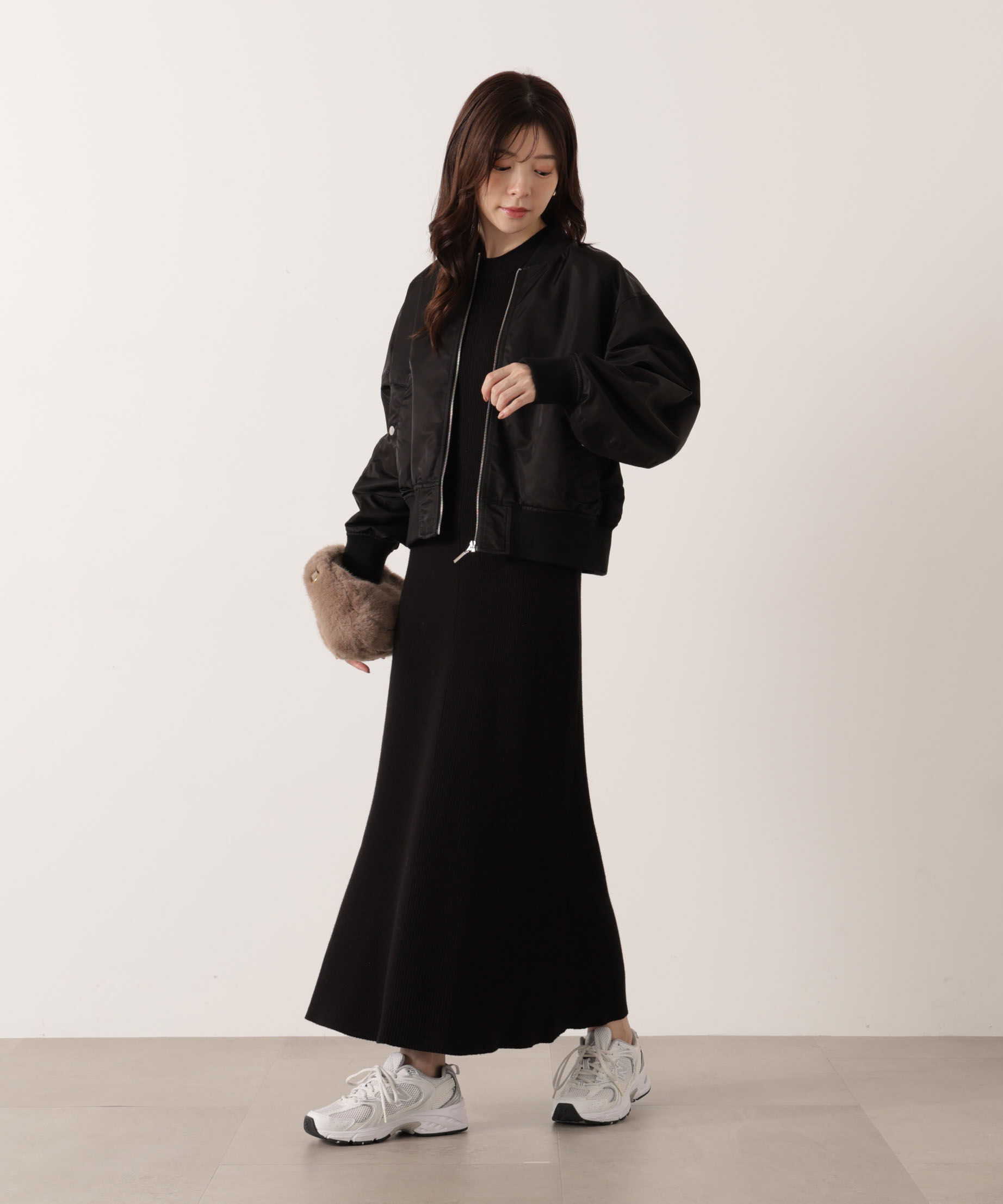 PROPORTION BODY DRESSING「中綿ブルゾン」|ブルゾン・スタジャン|