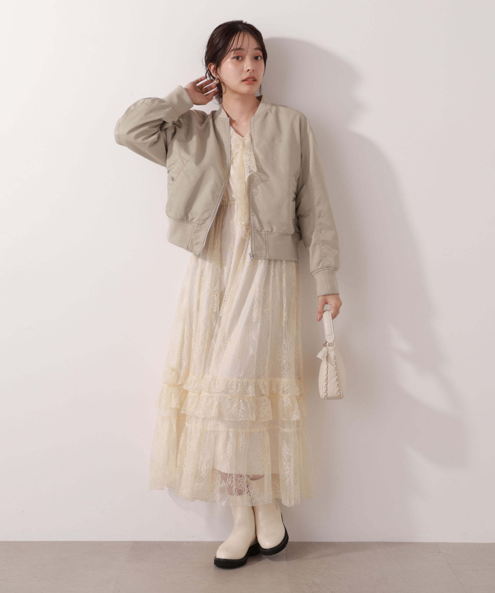 PROPORTION BODY DRESSING「中綿ブルゾン」|ブルゾン・スタジャン|