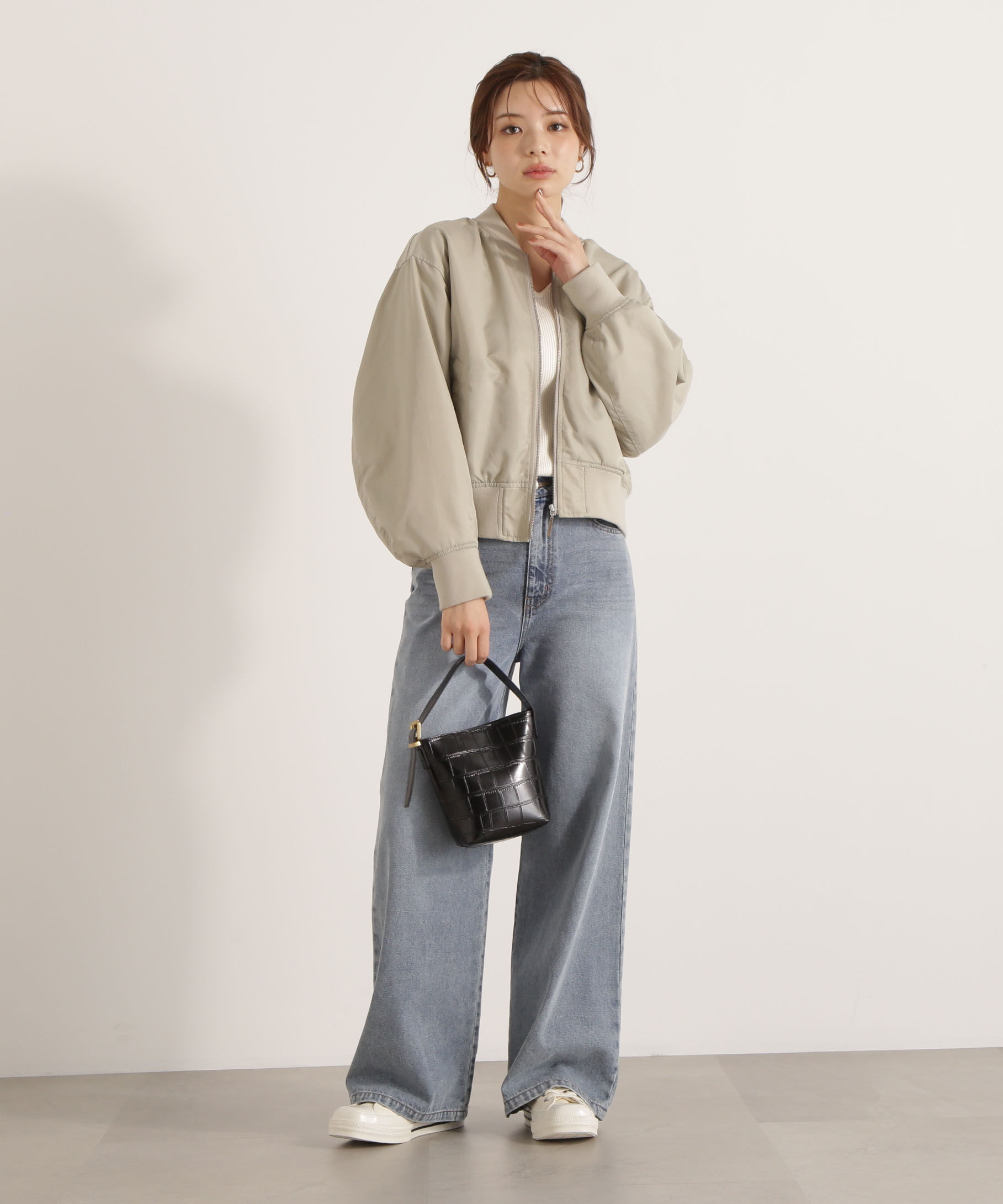 PROPORTION BODY DRESSING「中綿ブルゾン」|ブルゾン・スタジャン|