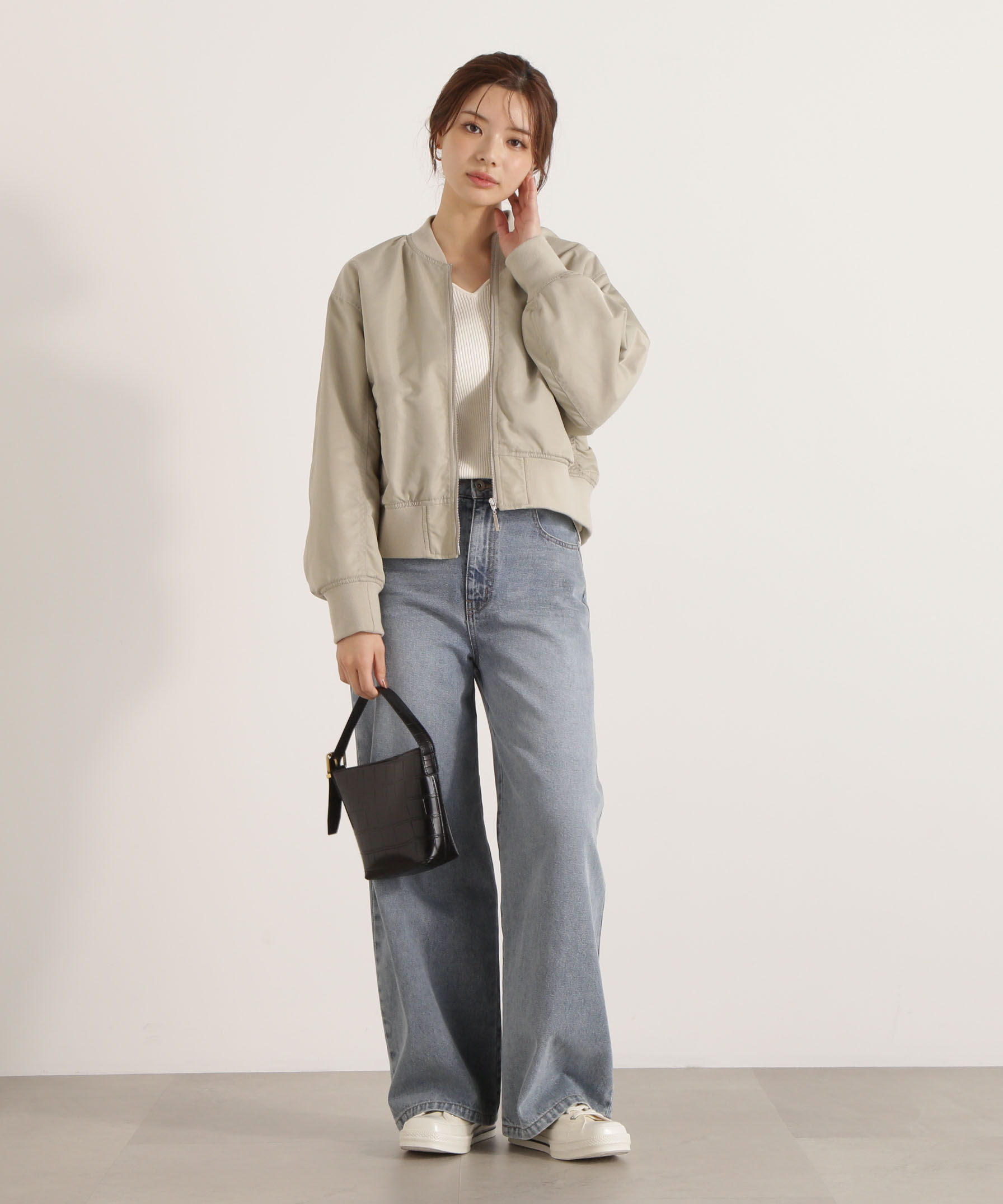 PROPORTION BODY DRESSING「中綿ブルゾン」|ブルゾン・スタジャン|