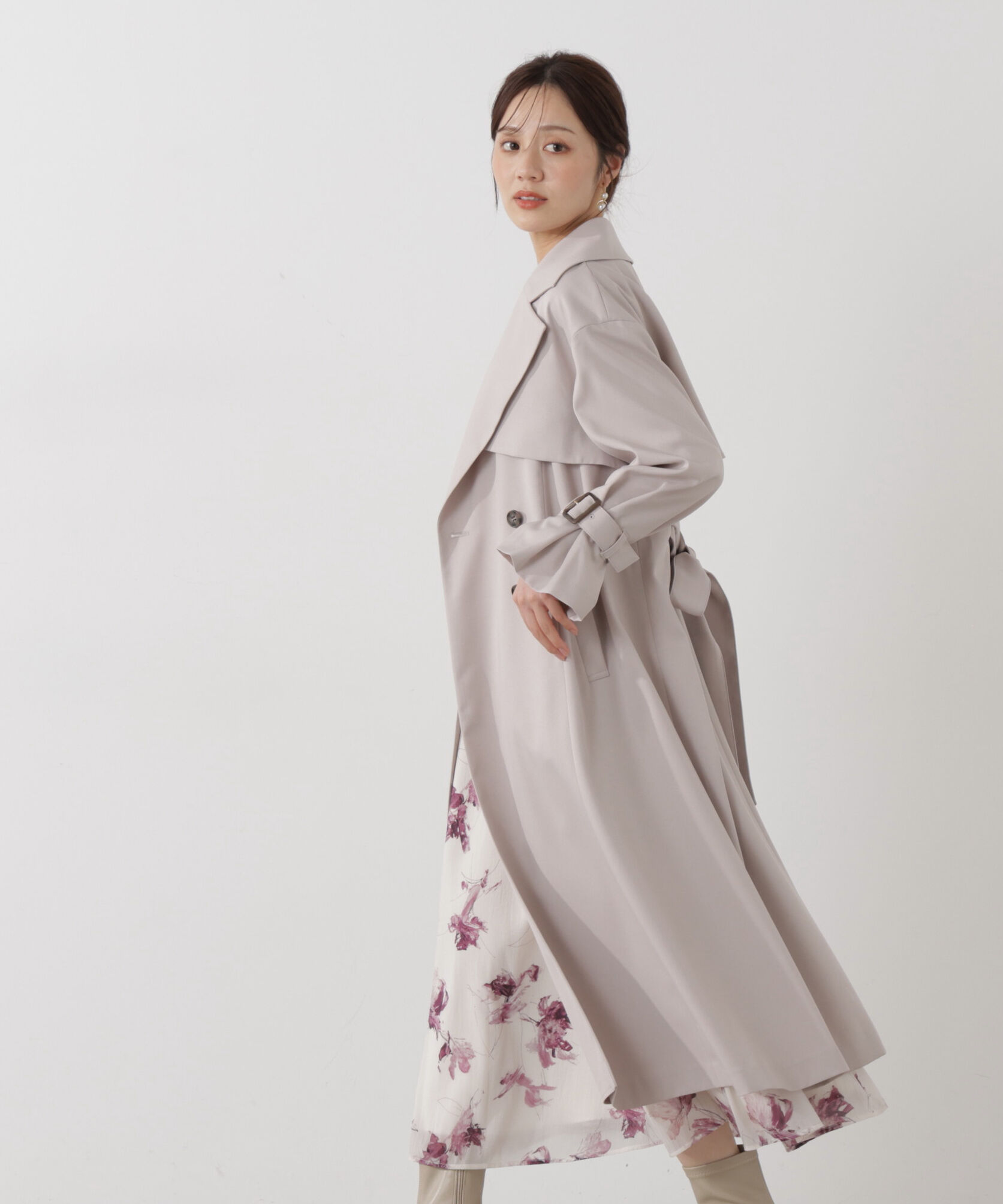 PROPORTION BODY DRESSING「＜防シワ/花粉リリース＞ベーシックトレンチコート」|その他|