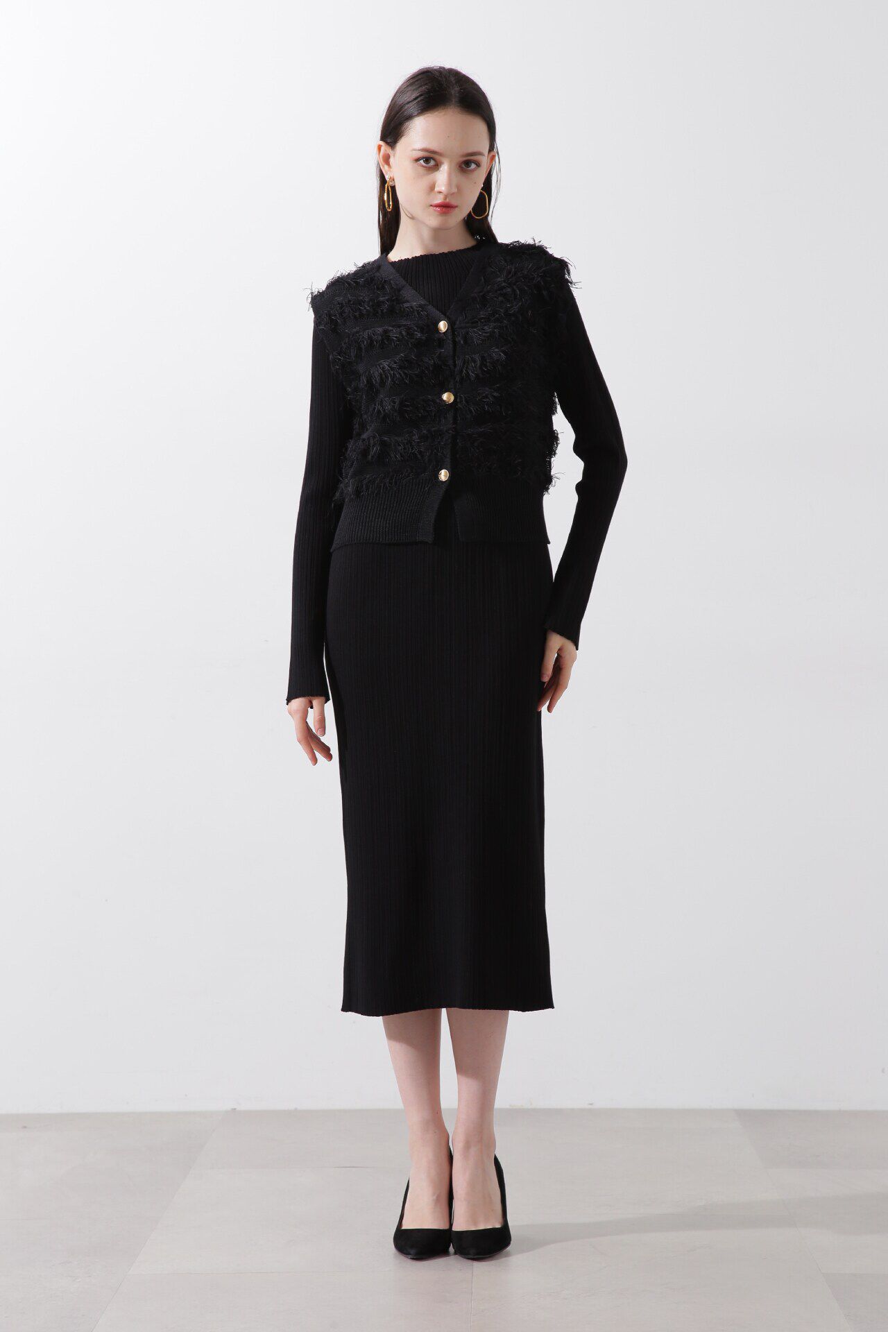  「◆レイヤードニットワンピース」|ワンピース|