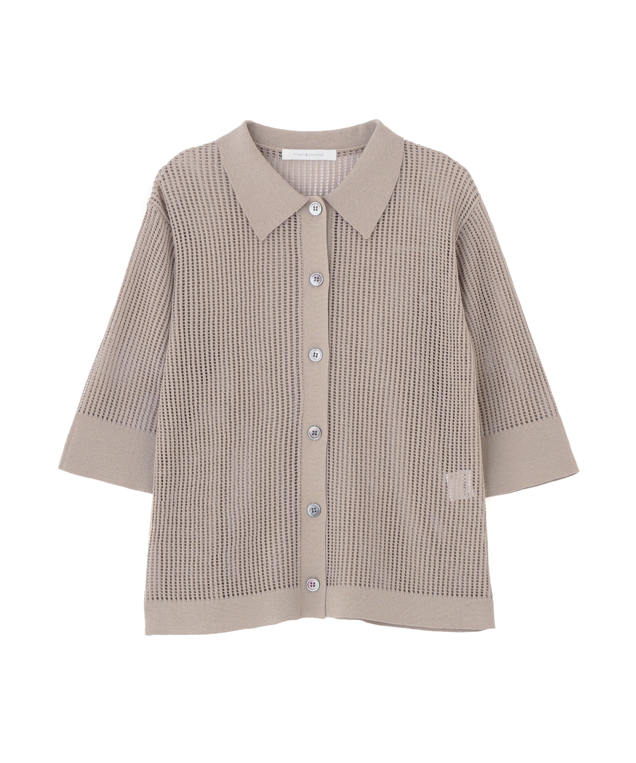  「◆シアーコンビカーディガン」|ニット・セーター|