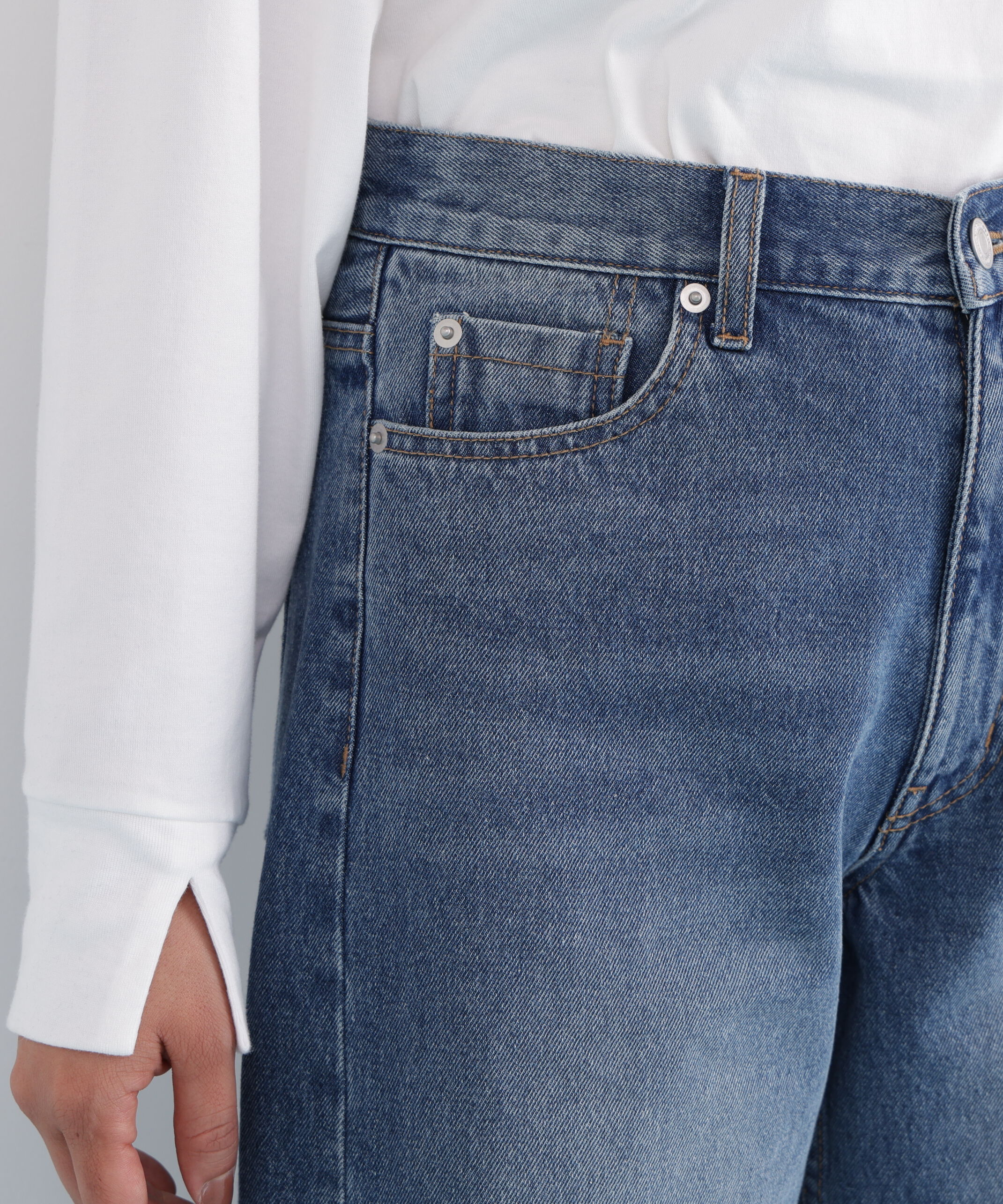  「バギーデニムパンツ」|その他|