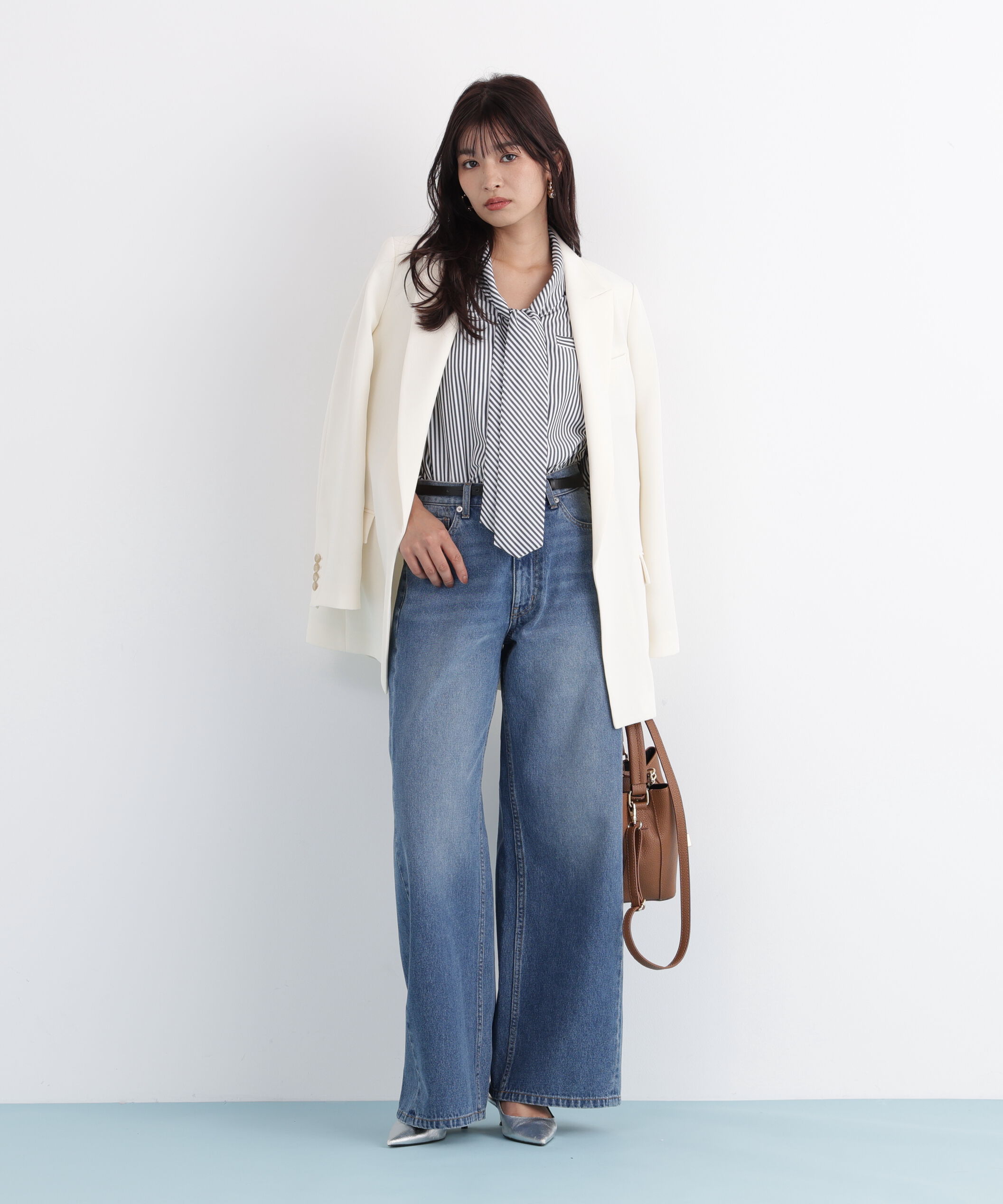  「バギーデニムパンツ」|その他|