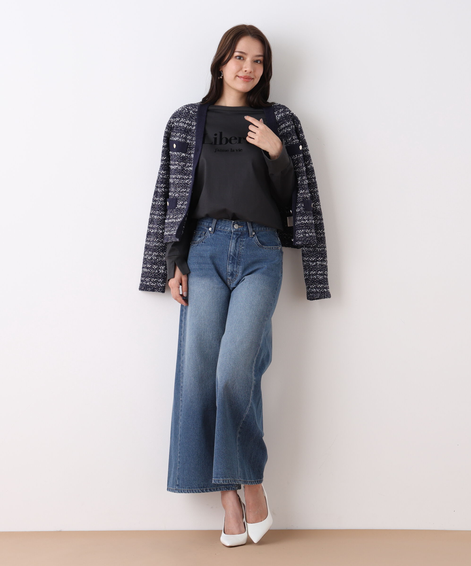  「バギーデニムパンツ」|その他|