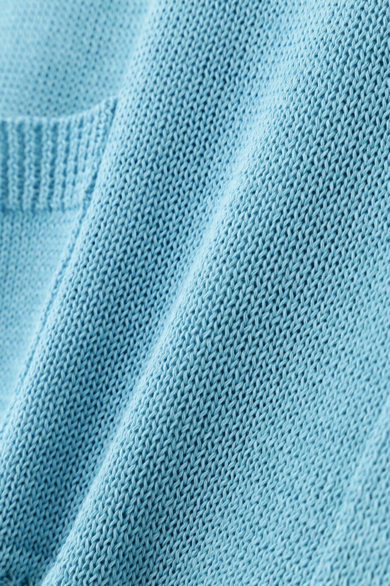  「◆【ウォッシャブル】ミドルゲージギマポケット付プルオーバー」|ニット・セーター|