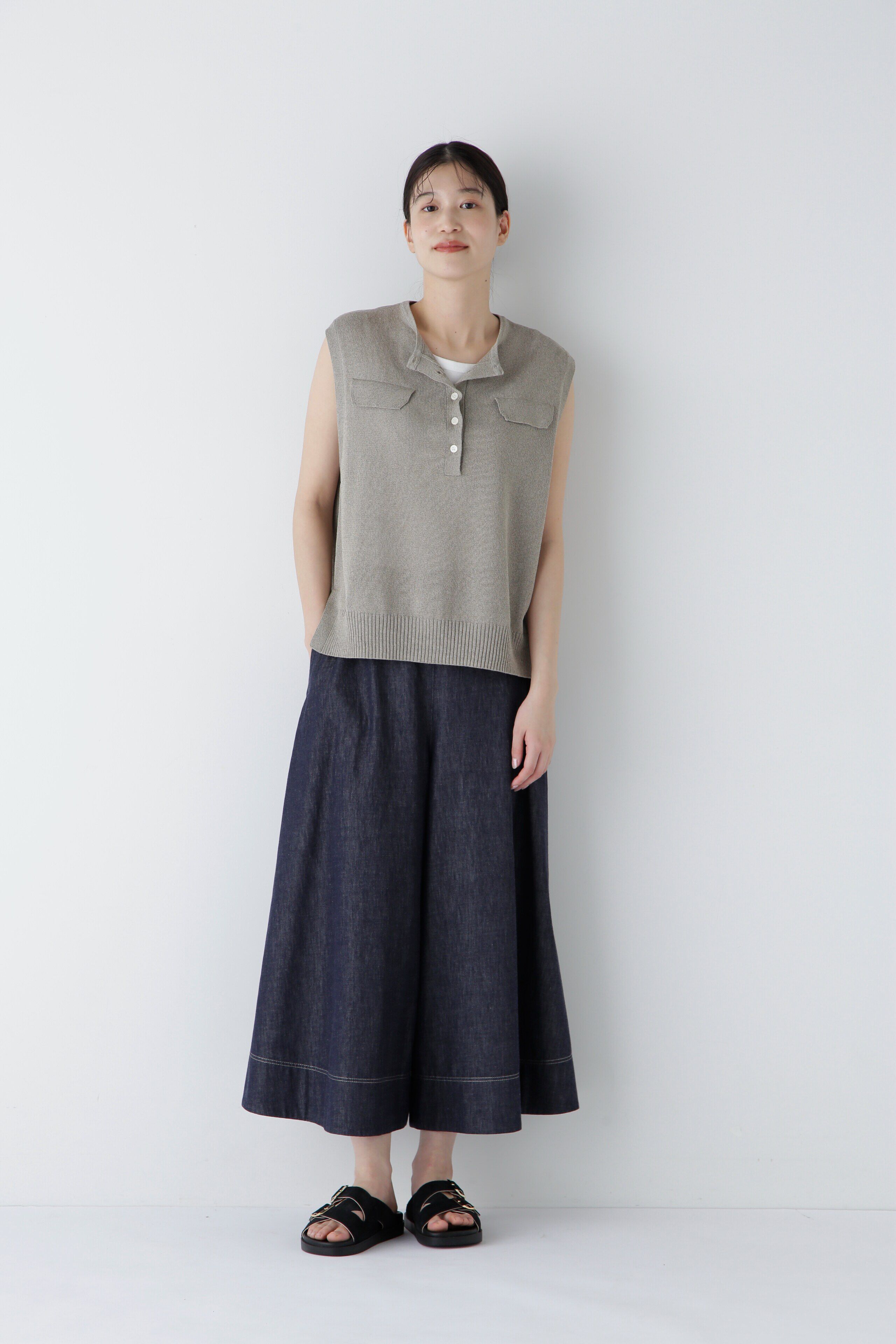  「◆ライトオンスデニムフレアースカーチョ」|スカート|