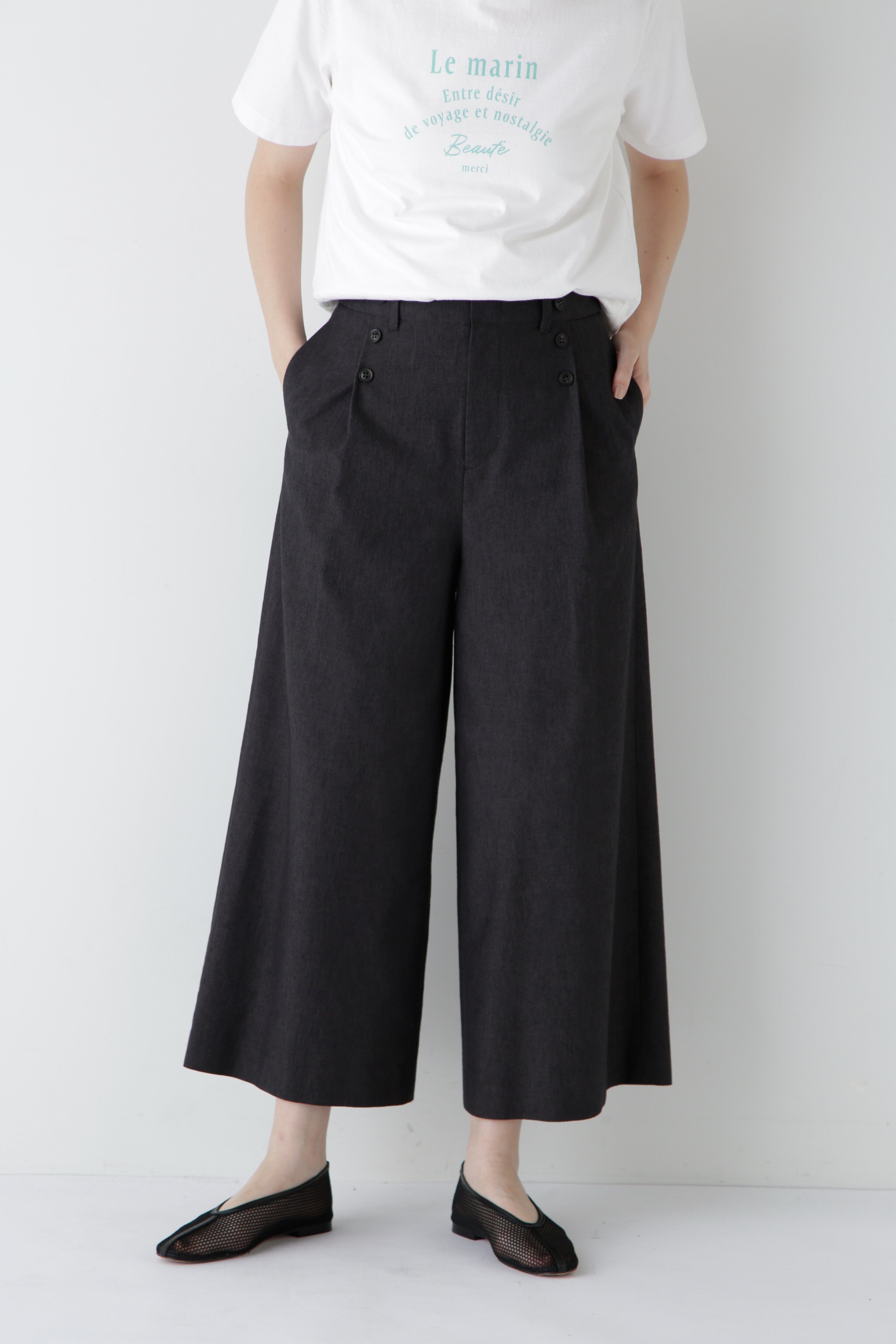  「◆コットンポリレーヨンリネンマリンパンツ」|その他|