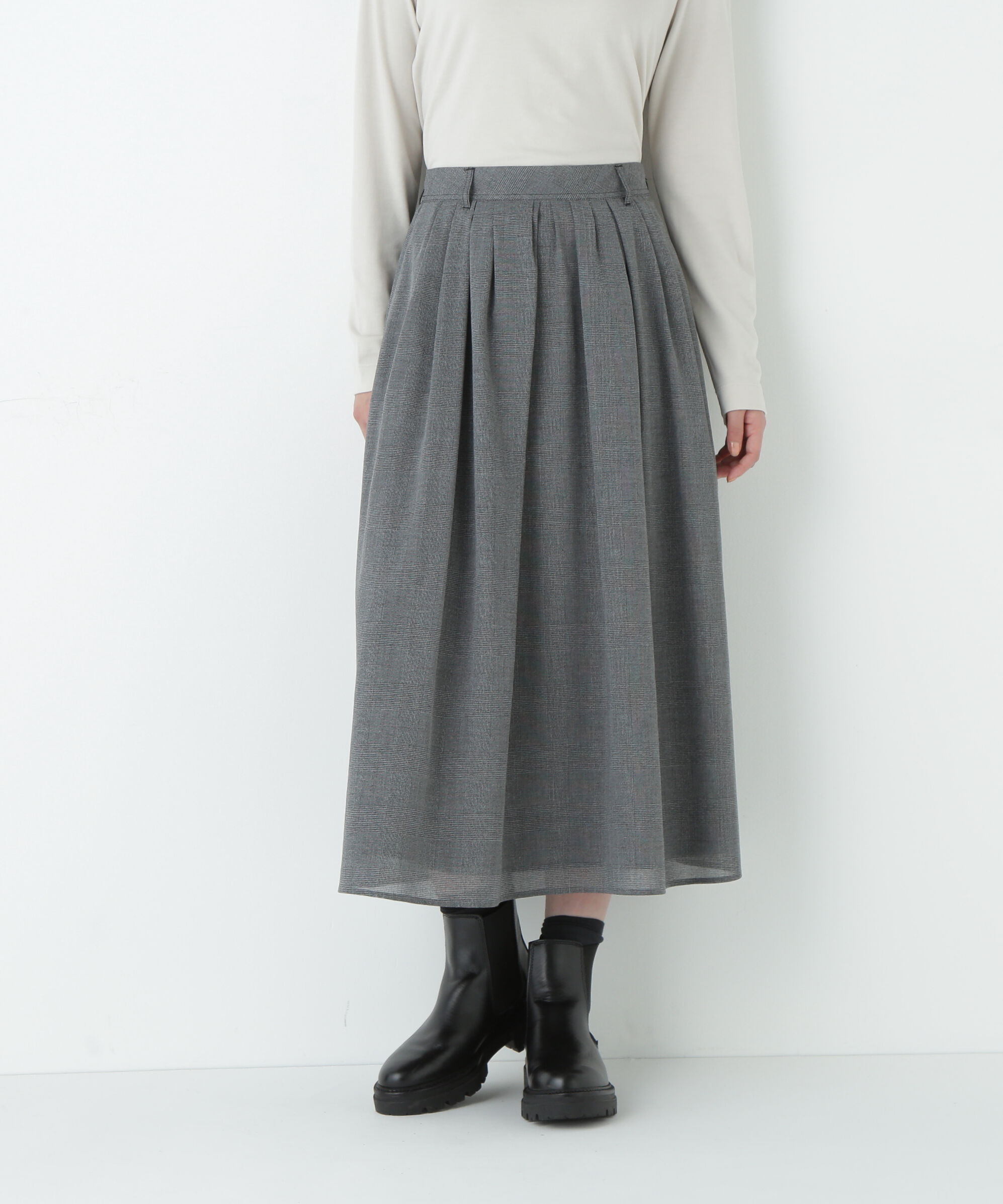  「ＴＲ強撚トロタックフレア」|スカート|