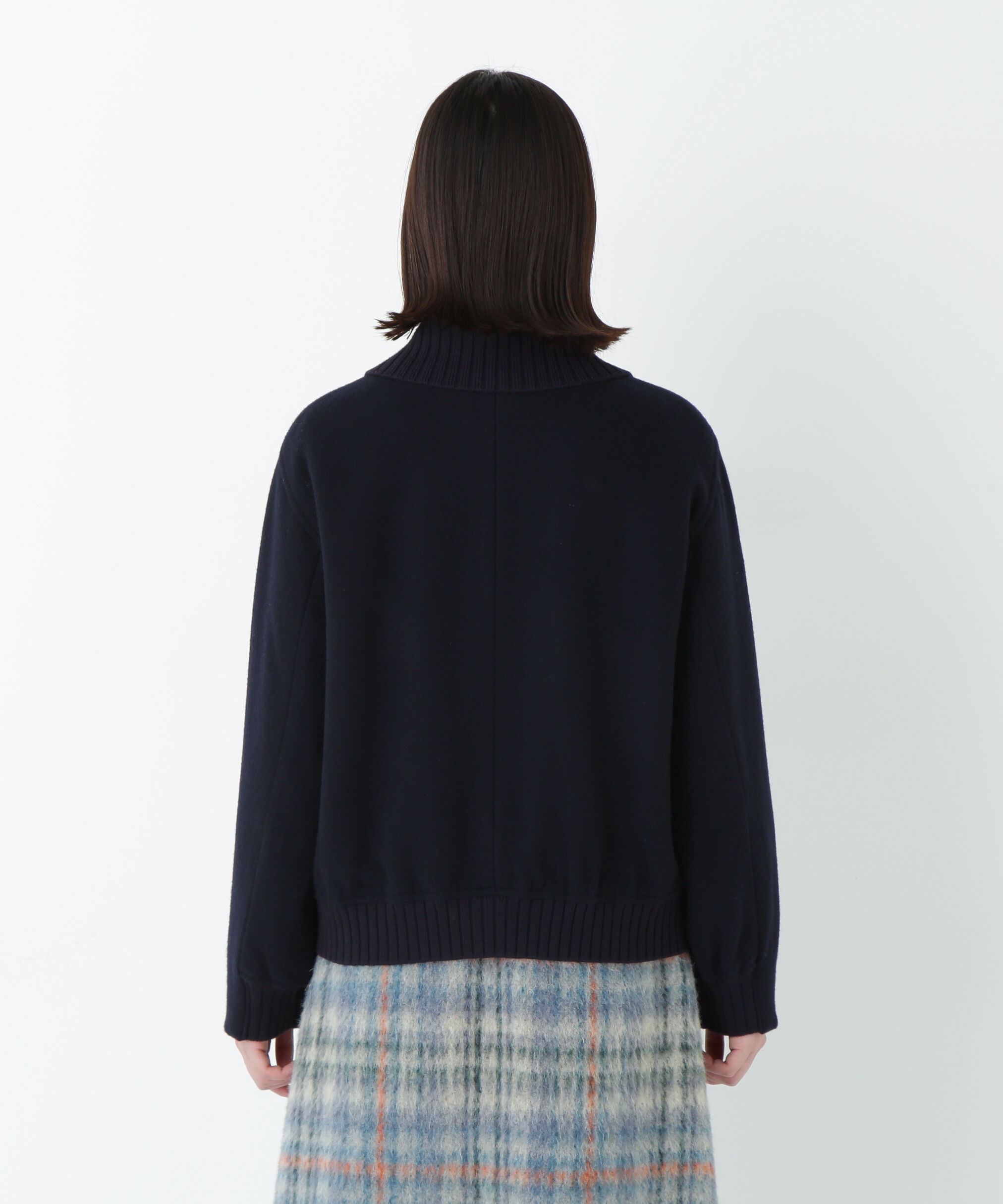  「Ｗメルトンショートジップブルゾン」|ブルゾン・スタジャン|