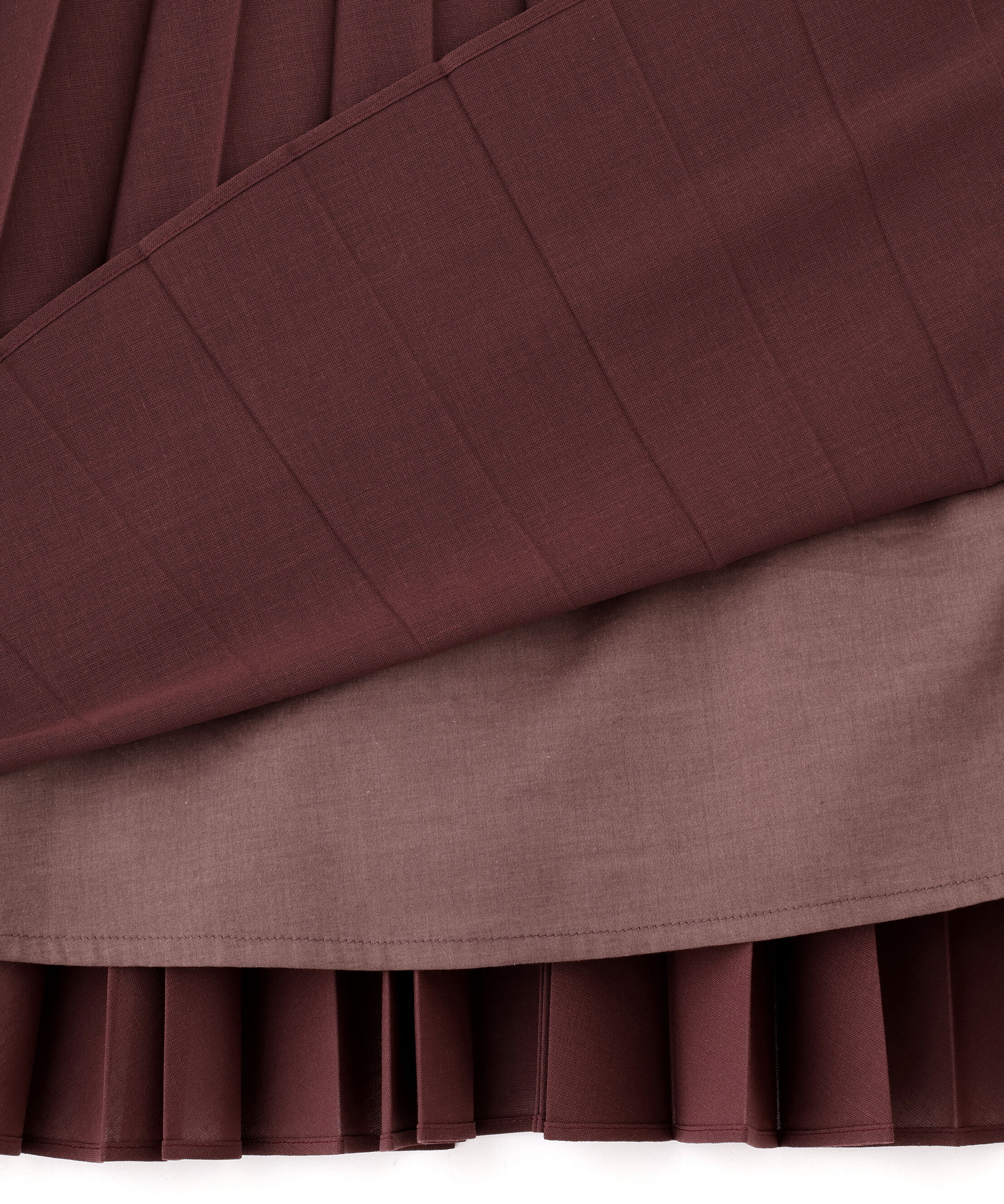  「SHEER WOOL POLYESTER SKIRT」|スカート|