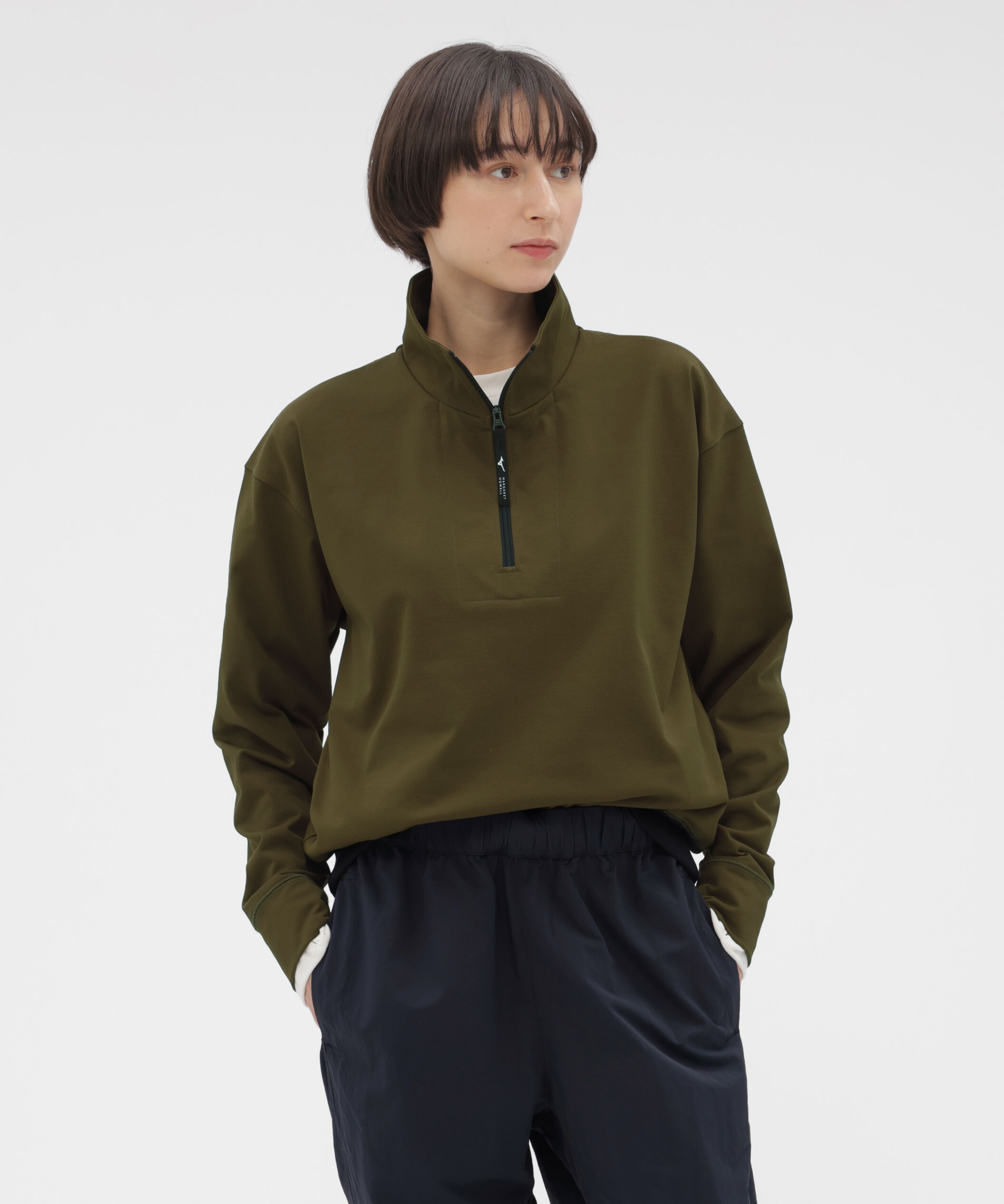  「HIGHDENCE POLYESTER JERSEY TOP」|Tシャツ・カットソー|OLIVE1