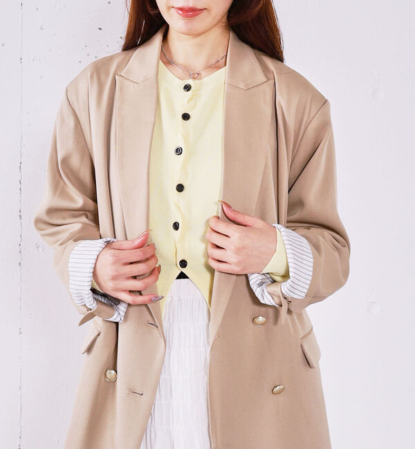 archives「シェルプレートクロスボタンニットカーディガン」|カーディガン|YELLOW