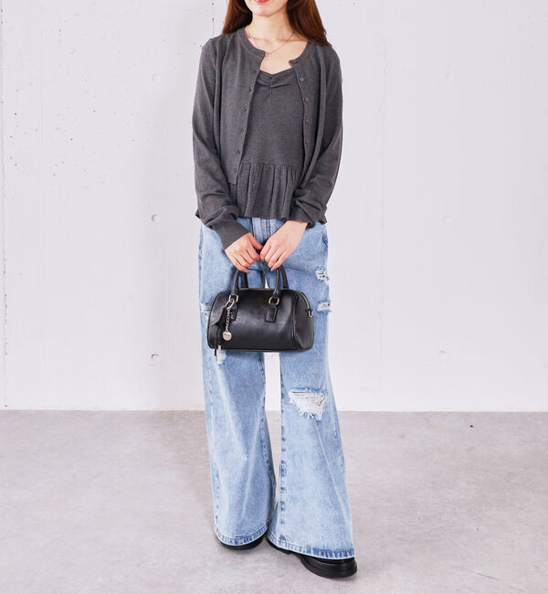 archives「ハリヌキフリルニットカーデアンサンブル」|カーディガン|