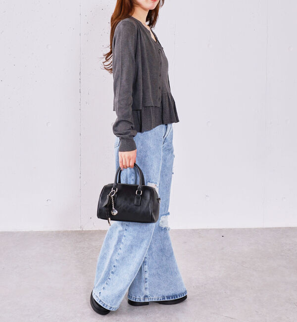 archives「ハリヌキフリルニットカーデアンサンブル」|カーディガン|