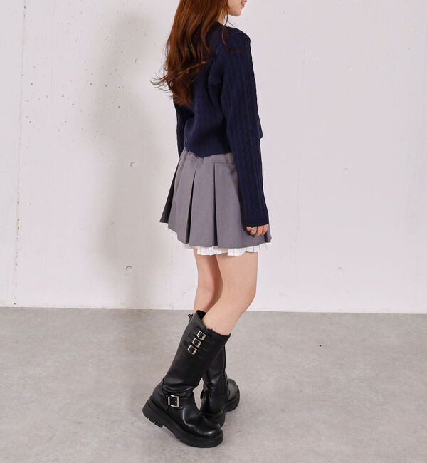 archives「レイヤードプリーツミニＳＫ」|スカート|