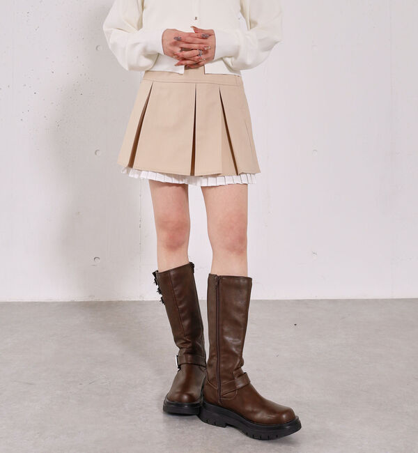 archives「レイヤードプリーツミニＳＫ」|スカート|