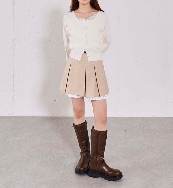 archives「レイヤードプリーツミニＳＫ」|スカート|