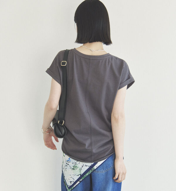 Doux archives「袖折り返しＴシャツ」|Tシャツ・カットソー|