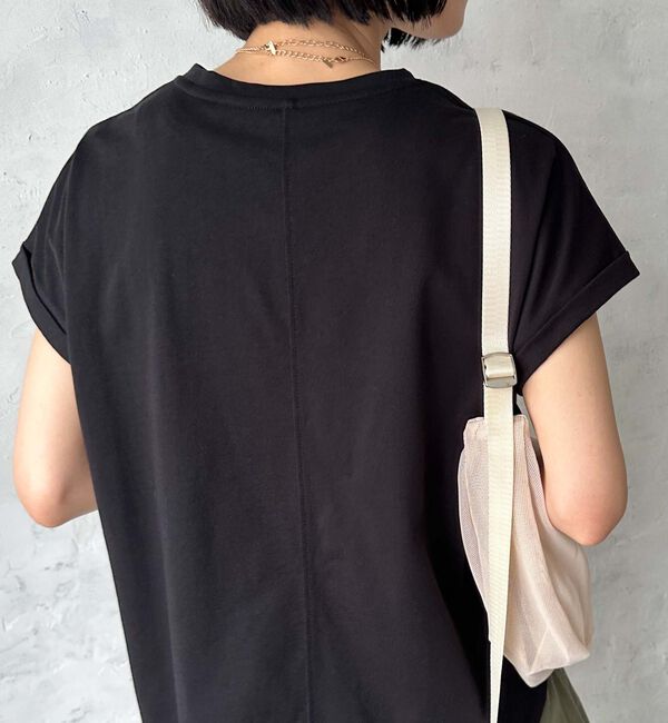 Doux archives「袖折り返しＴシャツ」|Tシャツ・カットソー|