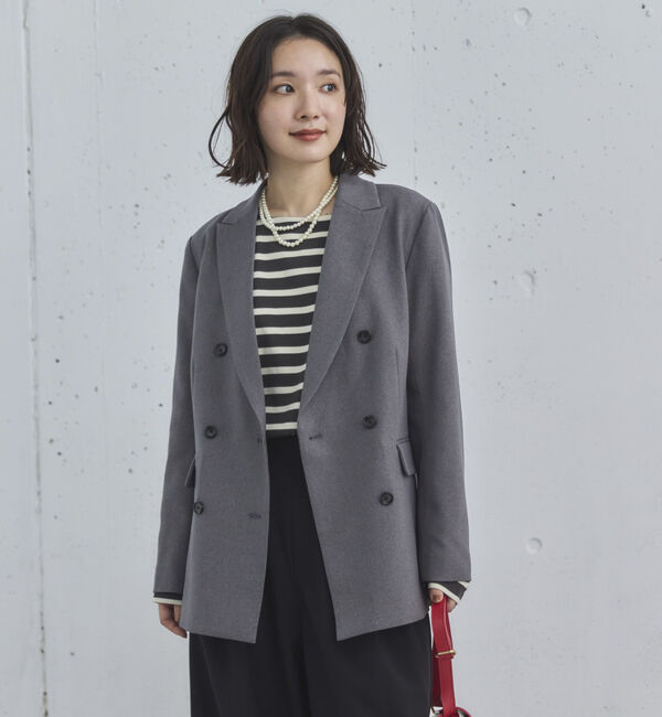 Doux archives「&rsquo;ダブルテーラードジャケット&rsquo;」|テーラードジャケット|
