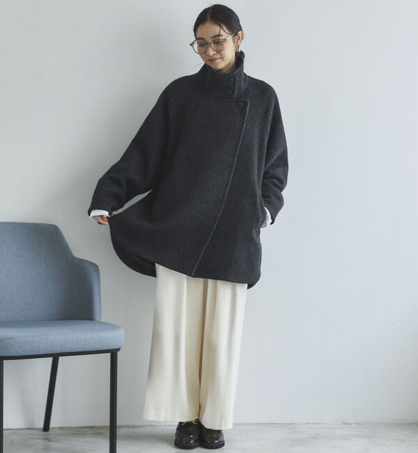 Doux archives「シャギースタンドオーバーコート」|ダッフルコート|